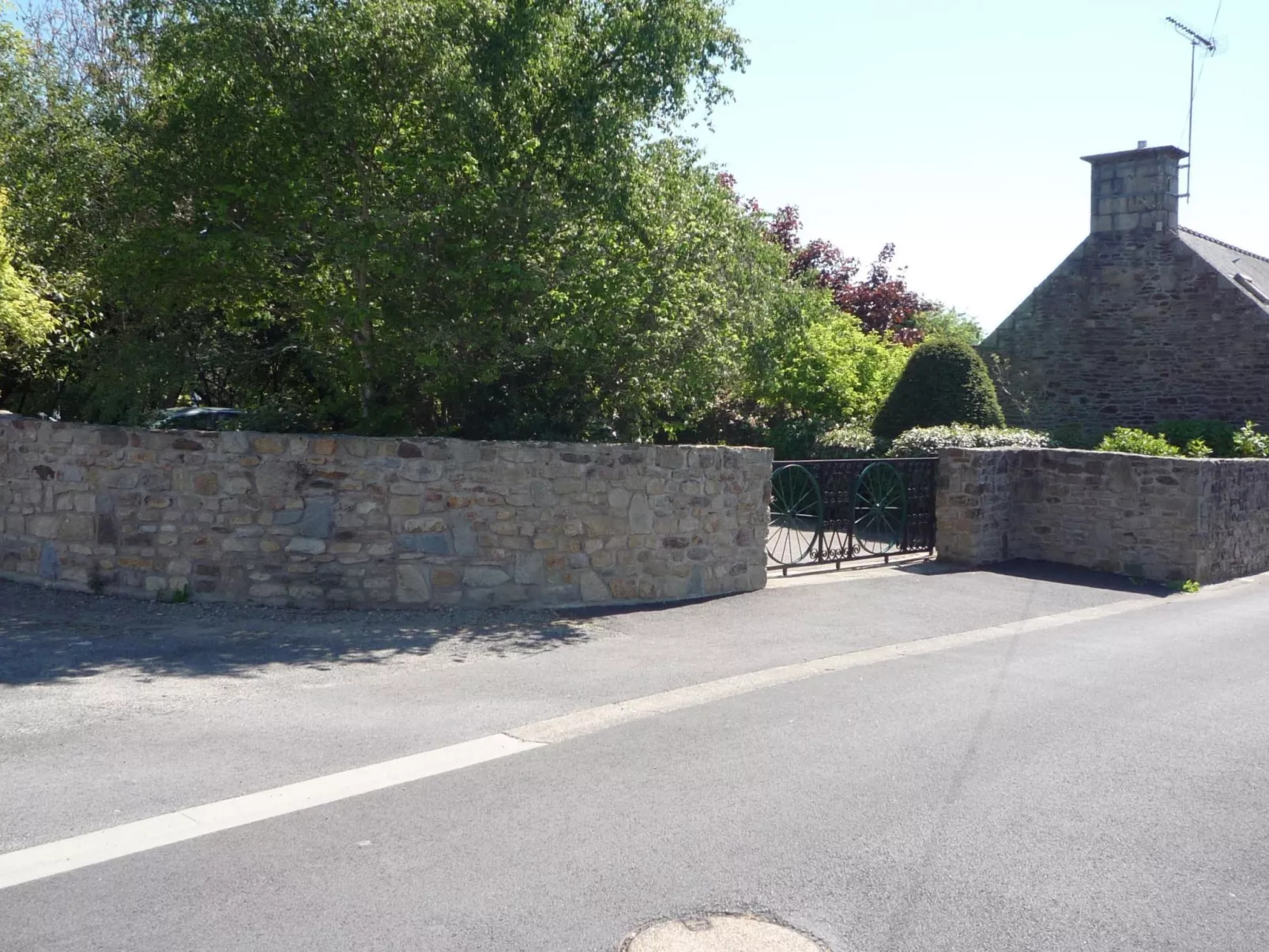 Eine kleine Oase der Ruhe am Meer-Buiten