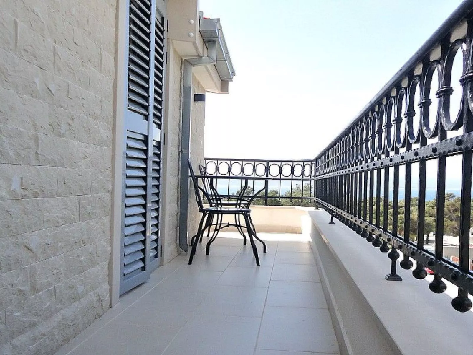 In Baška Voda - Buiten