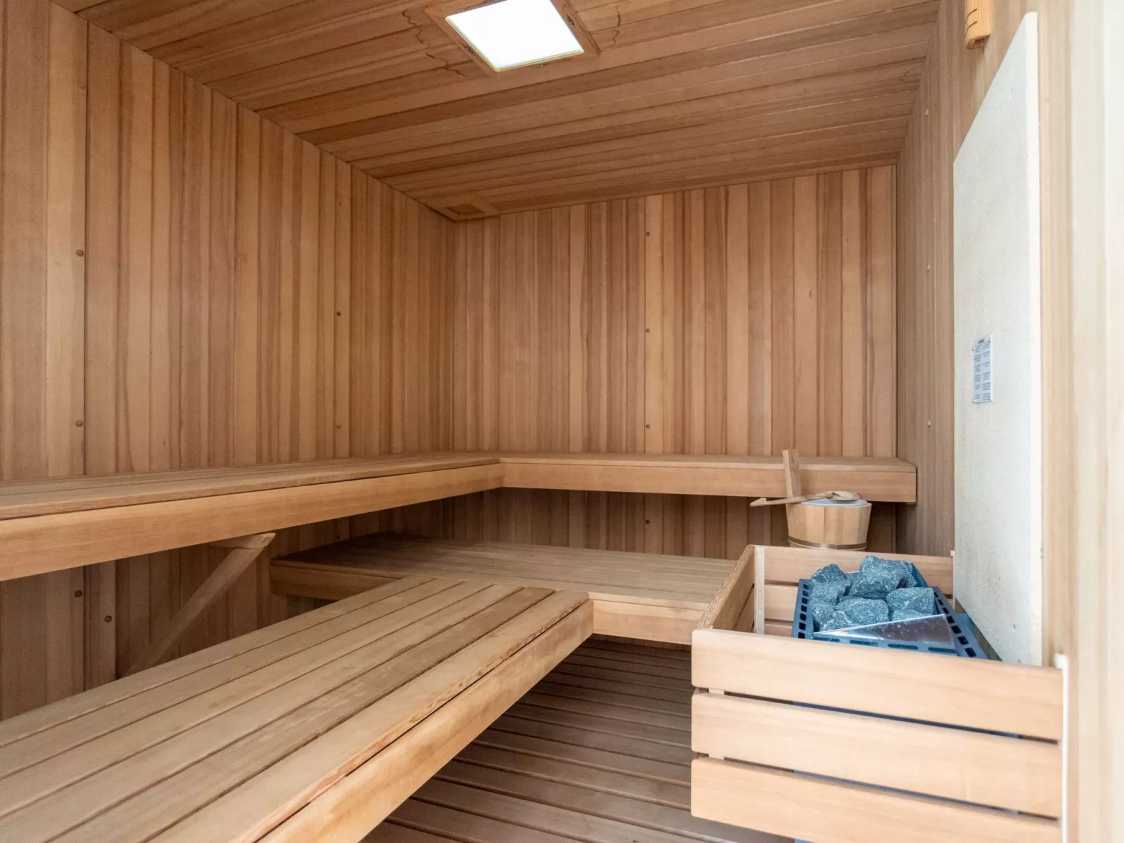 Luxuriöse Ferienwohnung mit Poolblick-Binnen