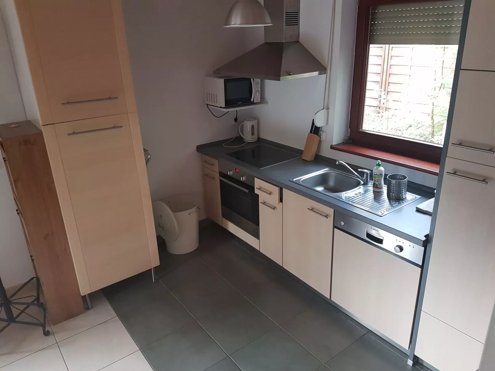 In Łukęcin mit Terrasse, Grill und Garten-Binnen