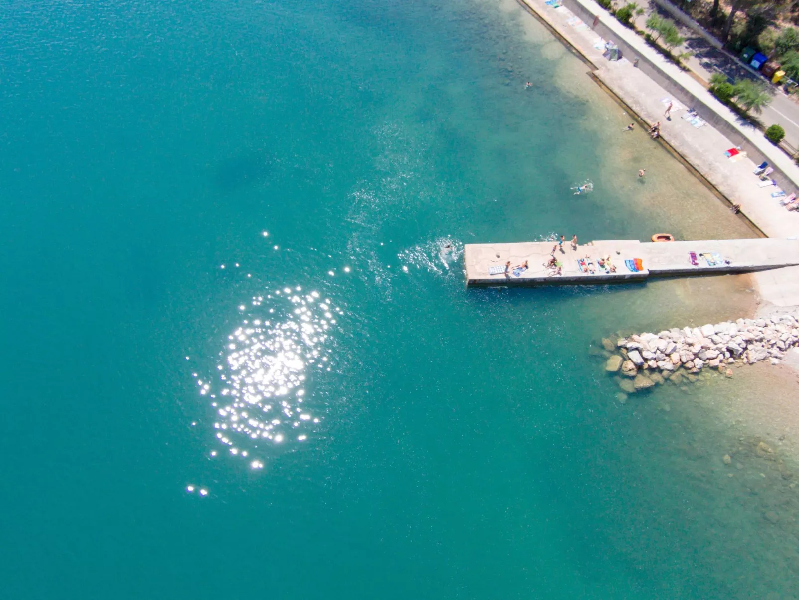 Gemütliche Wohnung 3 mit Meerblick-Buiten