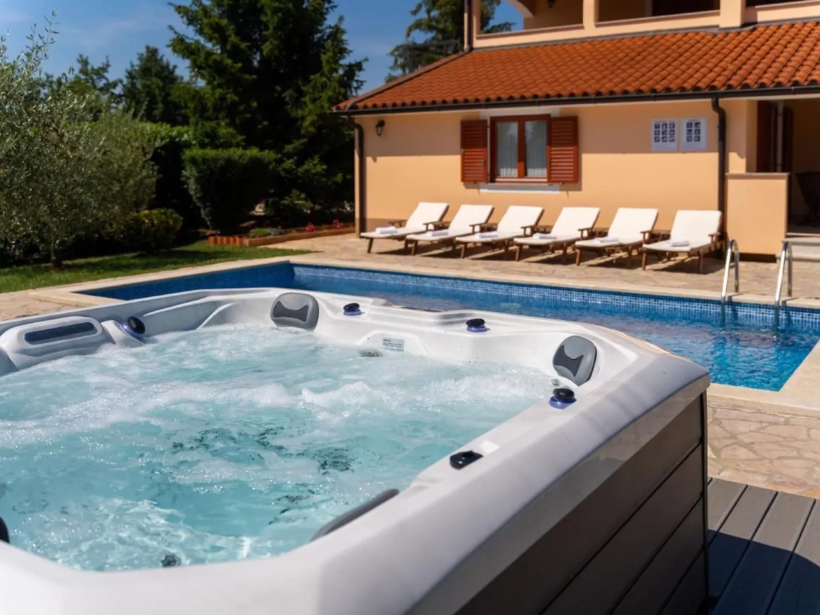 Villa "Villa Dani" mit privatem Pool-Buiten