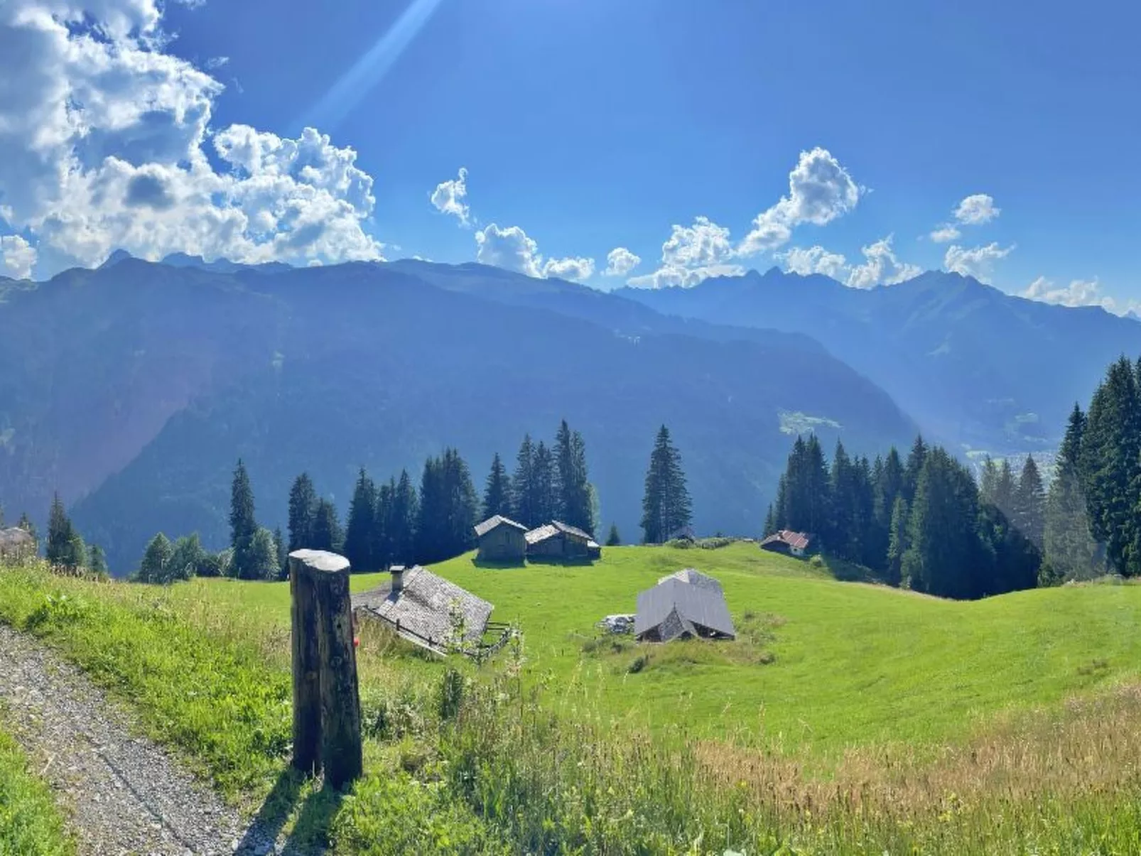 Montafoner Bauernhaus in Gortipohl-Buiten