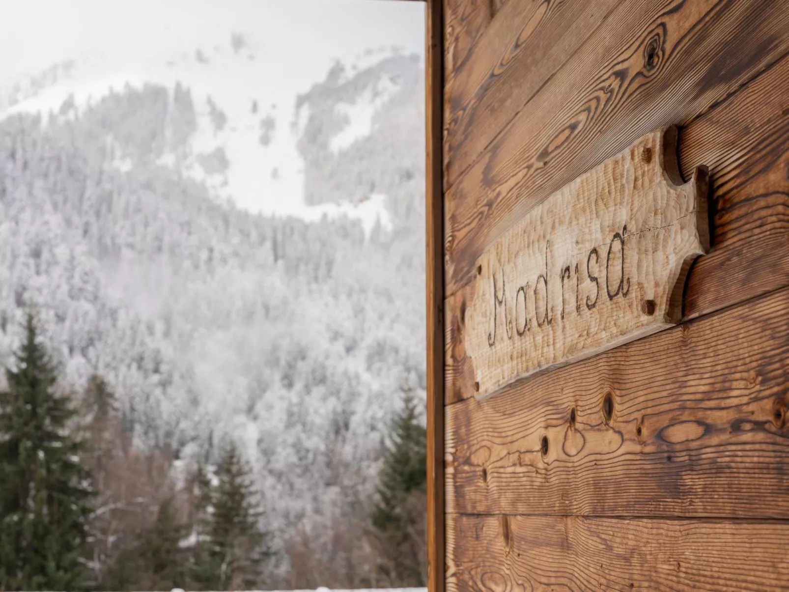 Mit Bergblick-Buiten