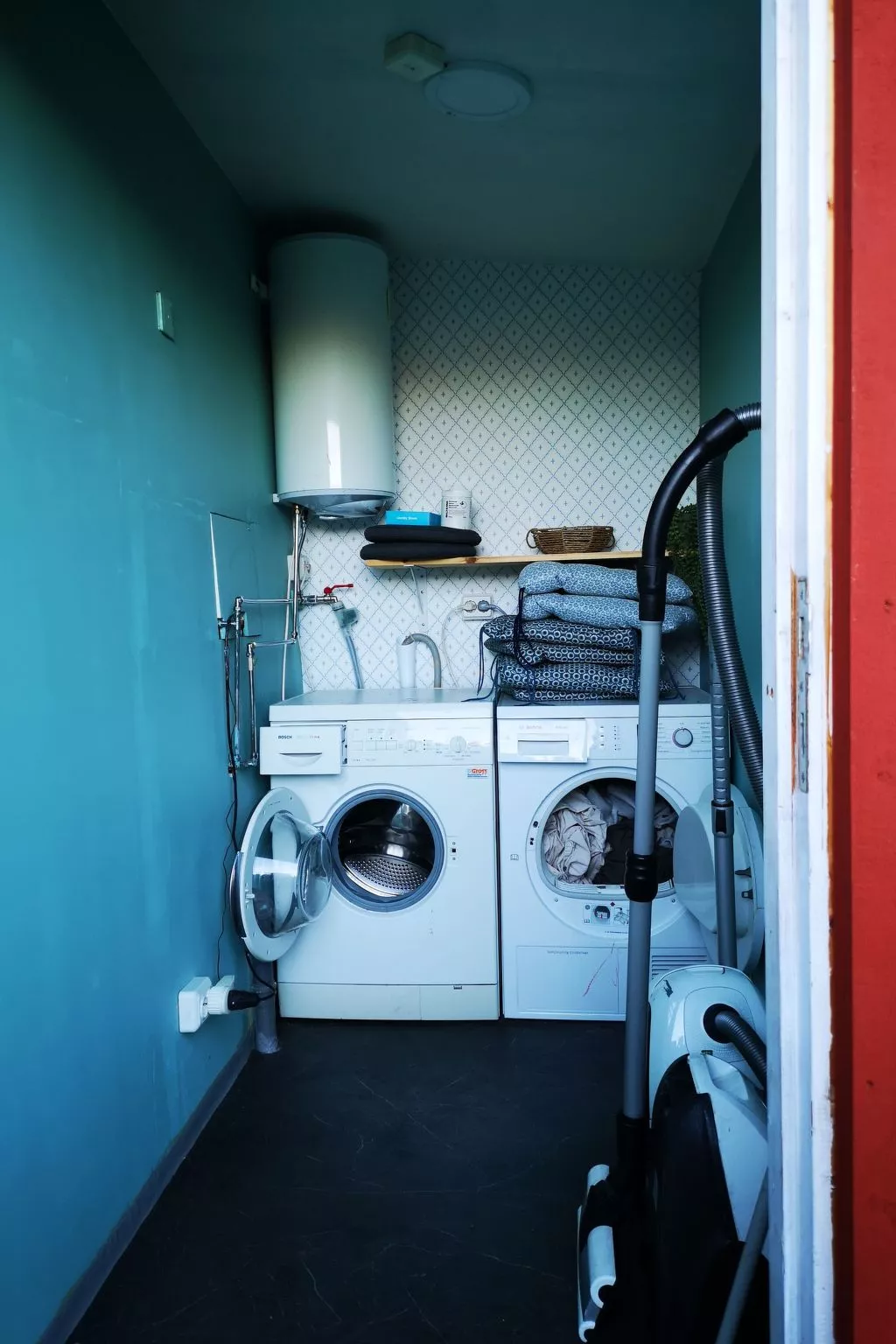 Niedliches Schwedenhaus.-Binnen