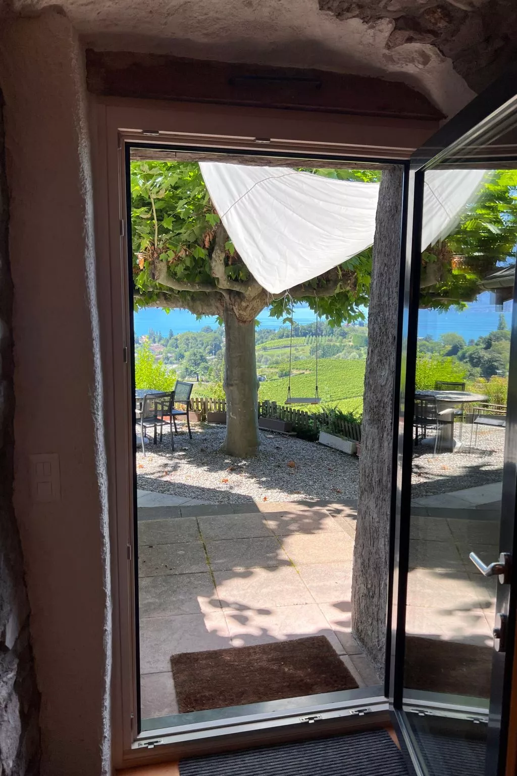 Vigneronne, Vigne-Buiten