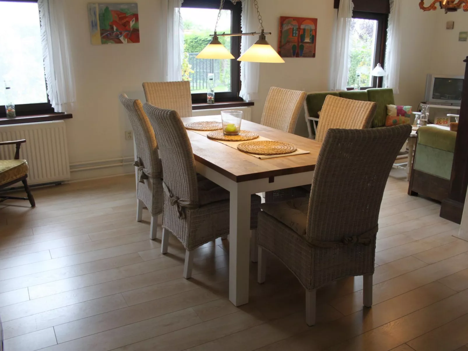 Altes Deichbauernhaus mit Garten-Binnen