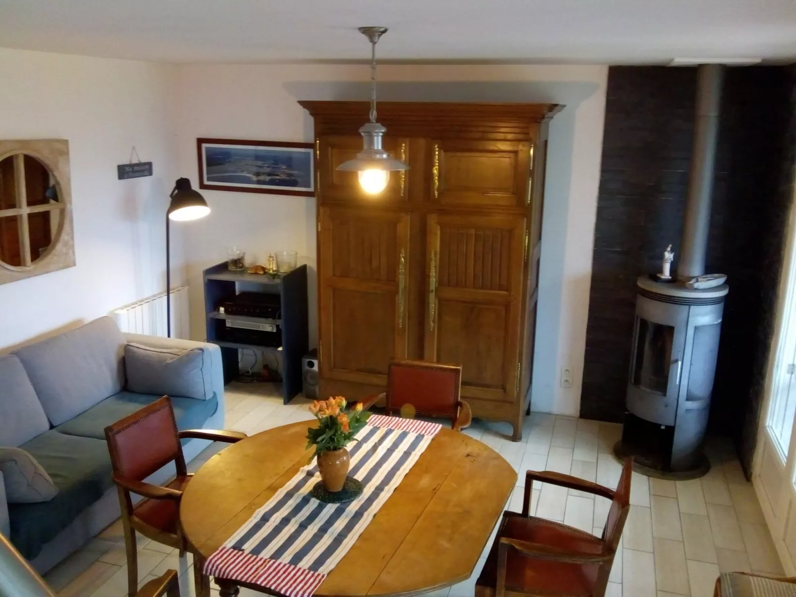 Robinson-Villa mit Meerblick, 50m vom Strand entfernt-Binnen