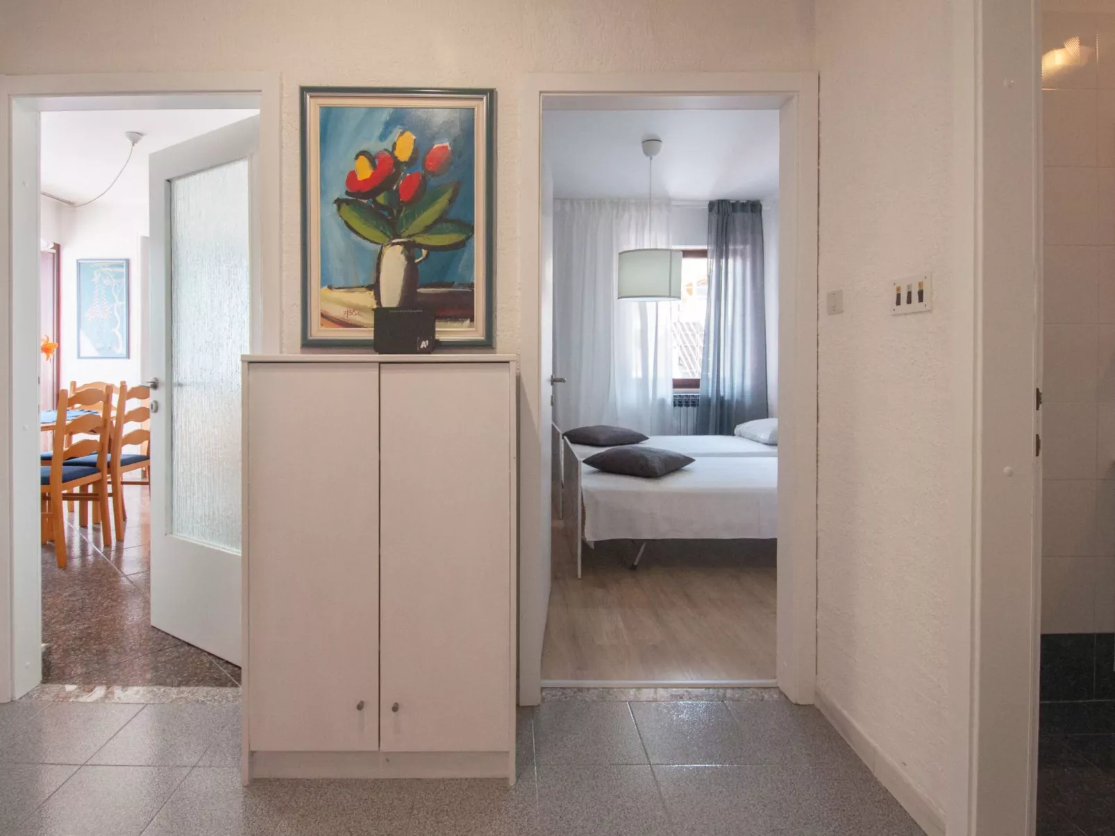 Wohnung Violett für 6 Personen-Binnen