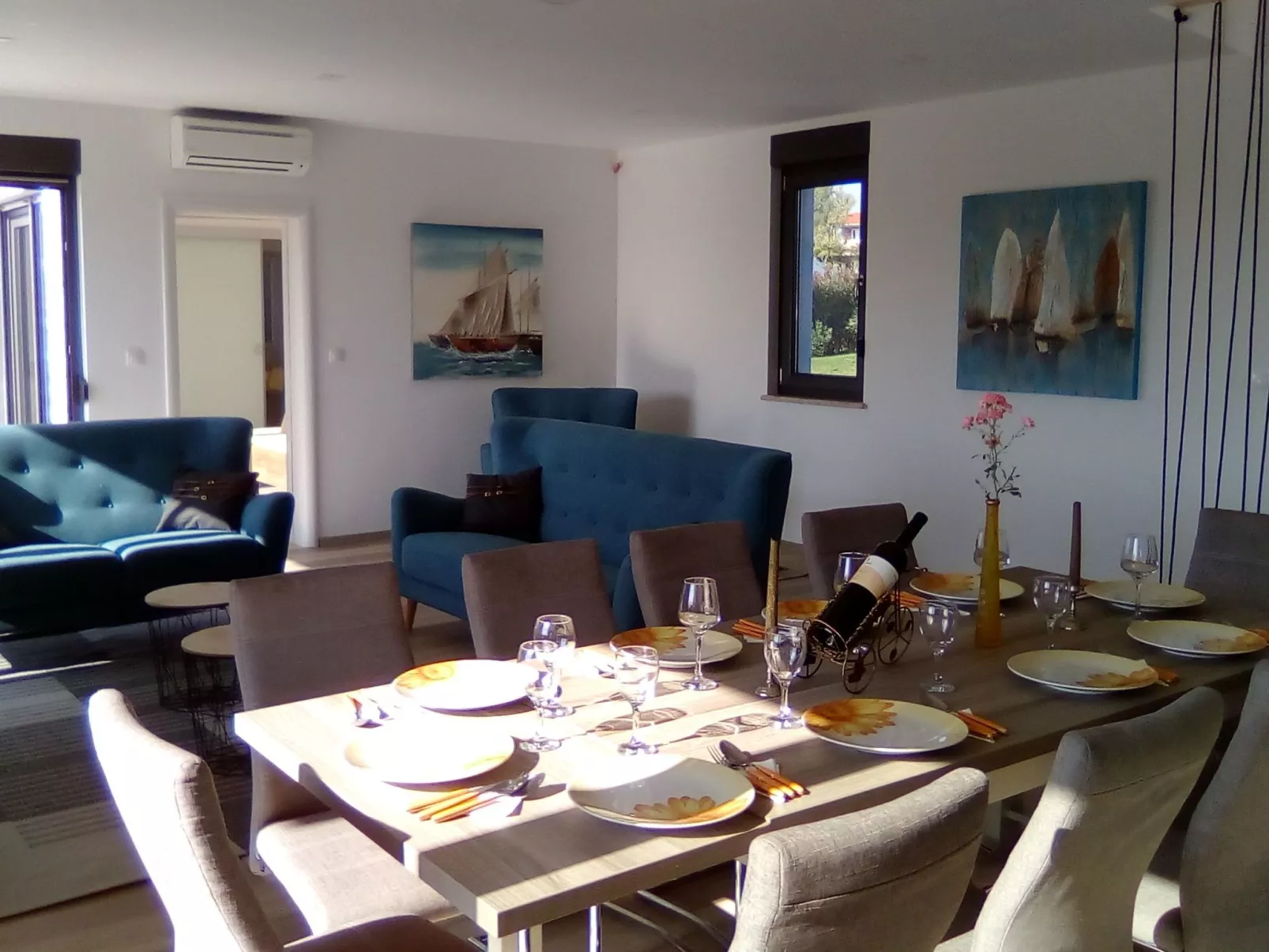 Neue New Villa Lana 40m2 Schwimmbad, Sauna, Whirlpool-Binnen