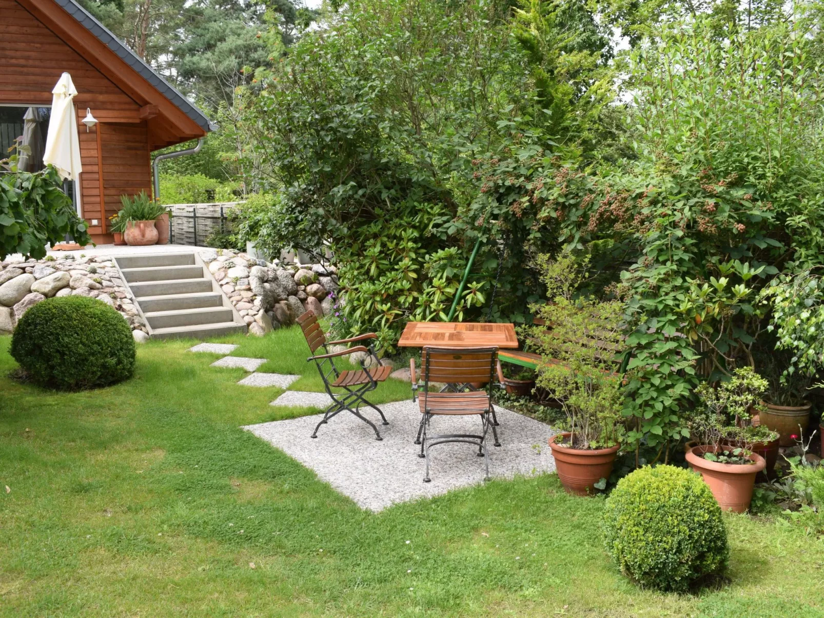 Schönes Ferienhaus in Plau Am See-Buiten