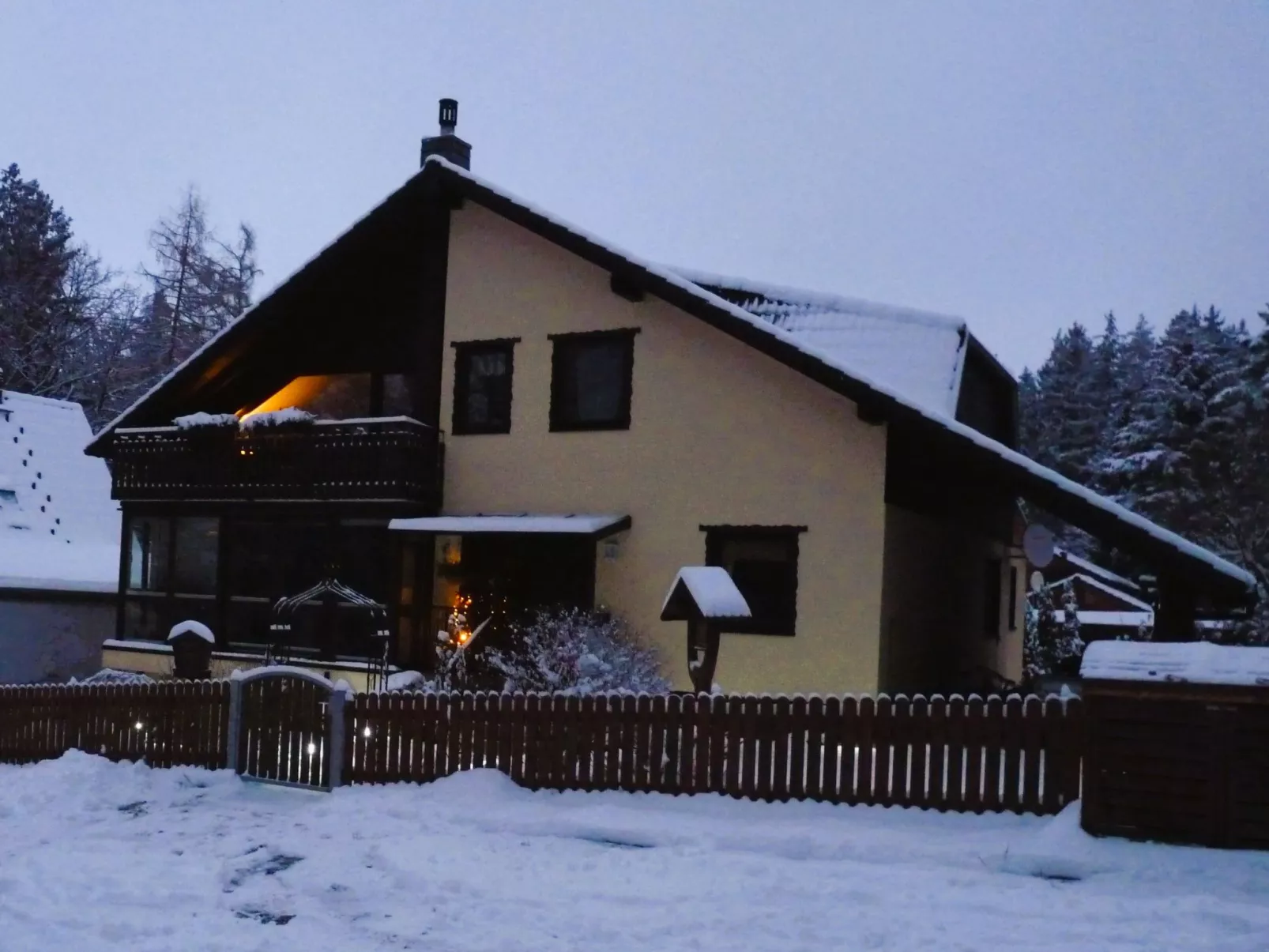 Gemütliches Appartement in Ottenhai mit Grill-Buiten