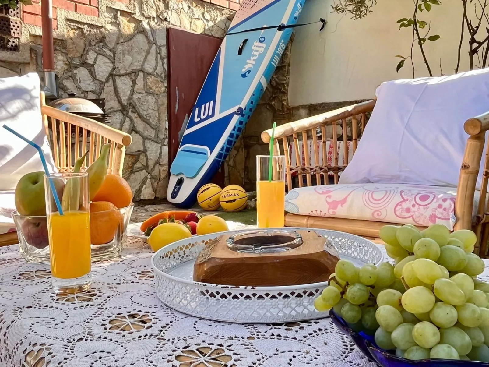 In Pula mit großem Dachbalkon.-Buiten