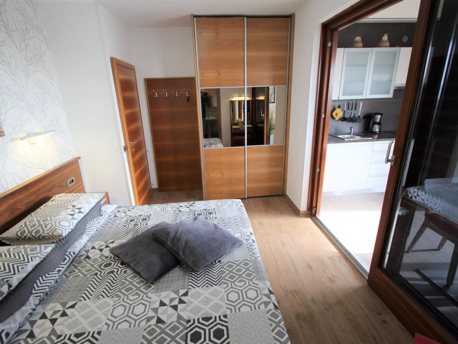 Appartement Deluxe mit Balkon und Meerblick-Binnen