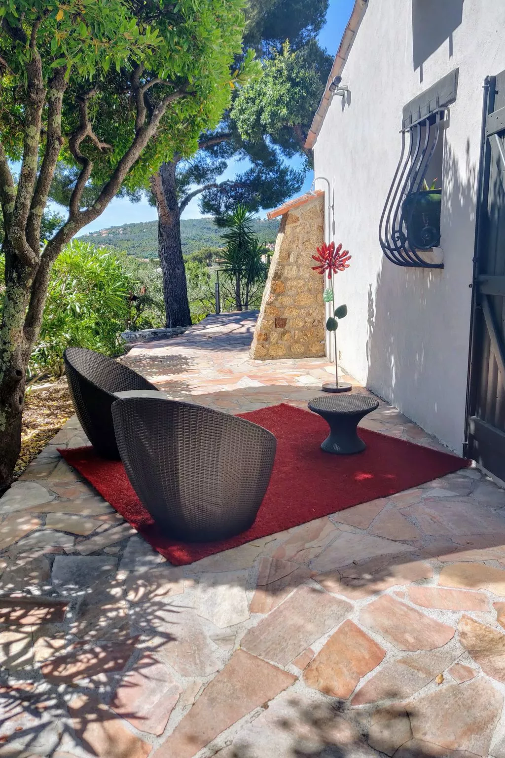 Herrliche Villa mit Meerblick, Pool, 400m vom Meer entfernt-Binnen