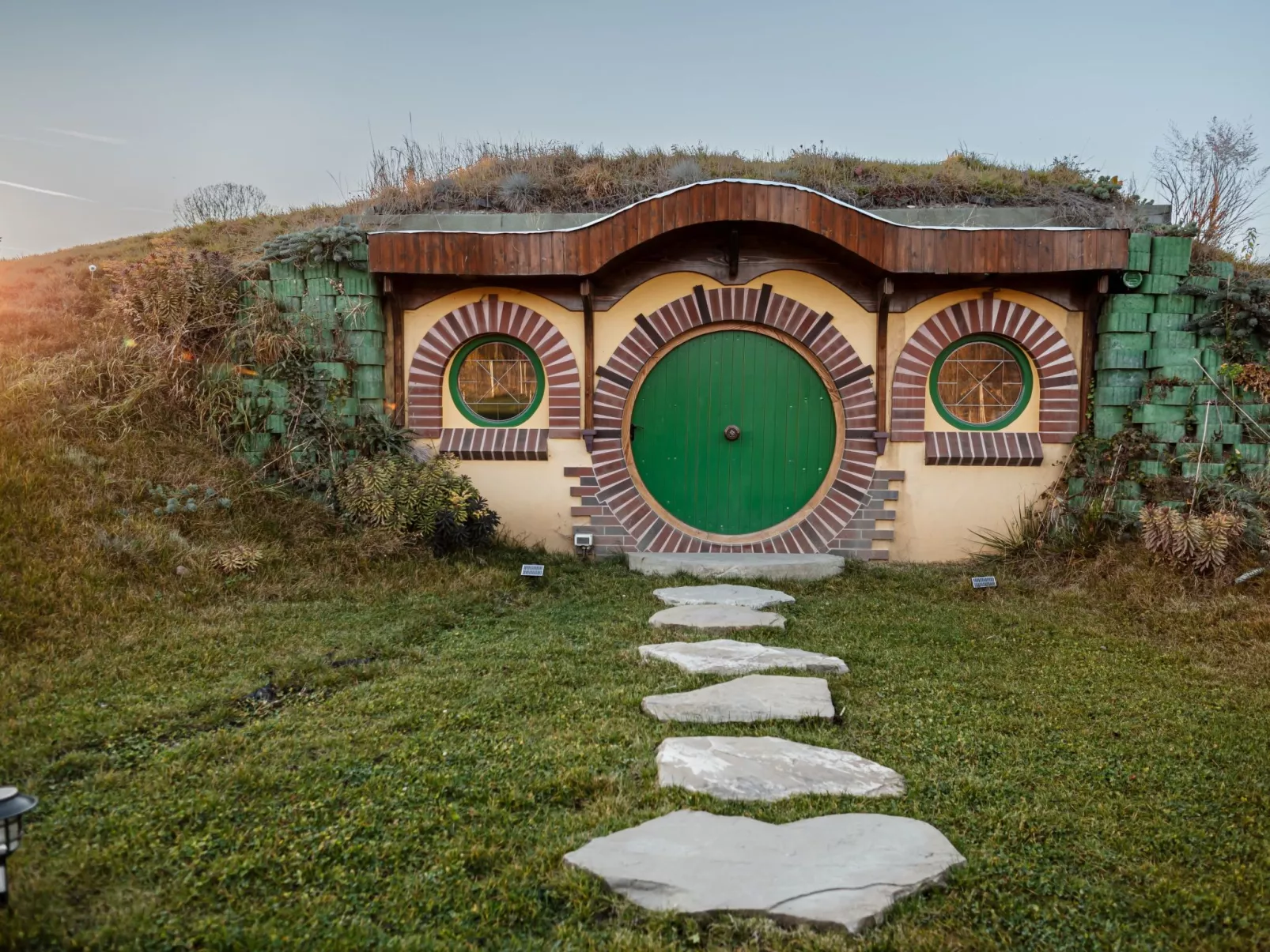 Hobbit House-Buiten