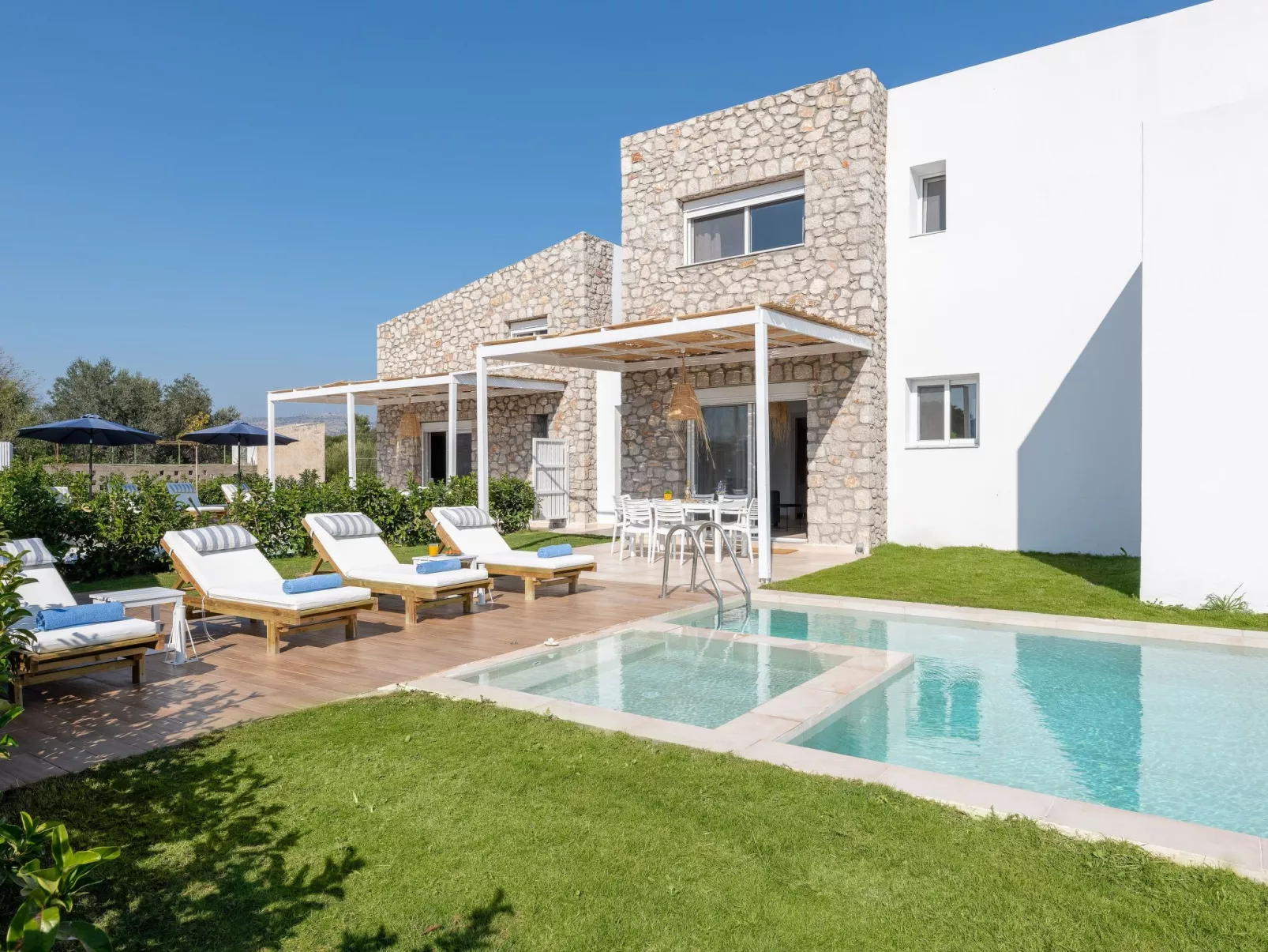 Ferienvilla "New Ossiano Pool"-Buiten