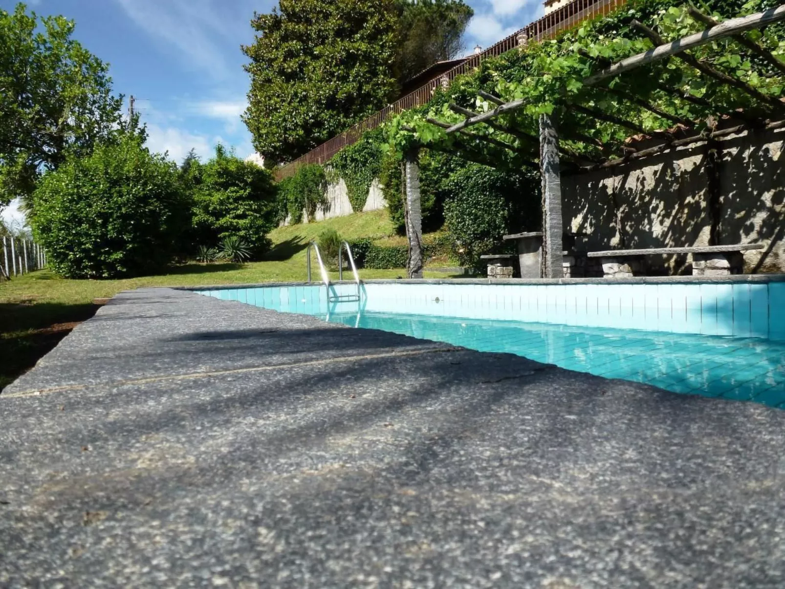 Casa Ranica mit Pool-Buiten