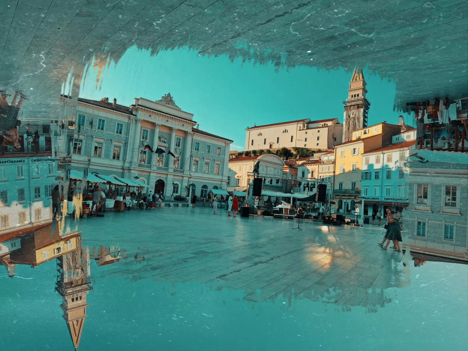 App. Portorož "JMJ-Wohnungen Piran" - Buiten