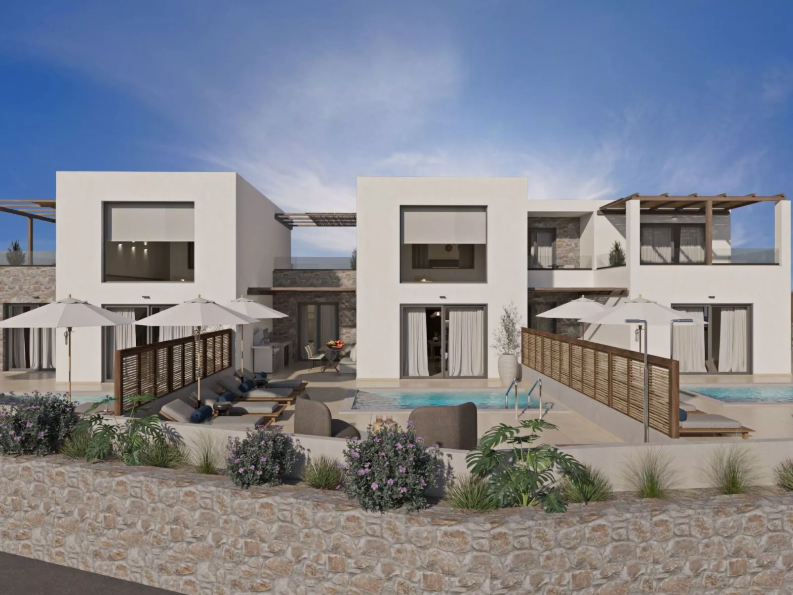 Imbros Villa II - ''Free'' Beheizter Pool und Gelassenheit-Buiten