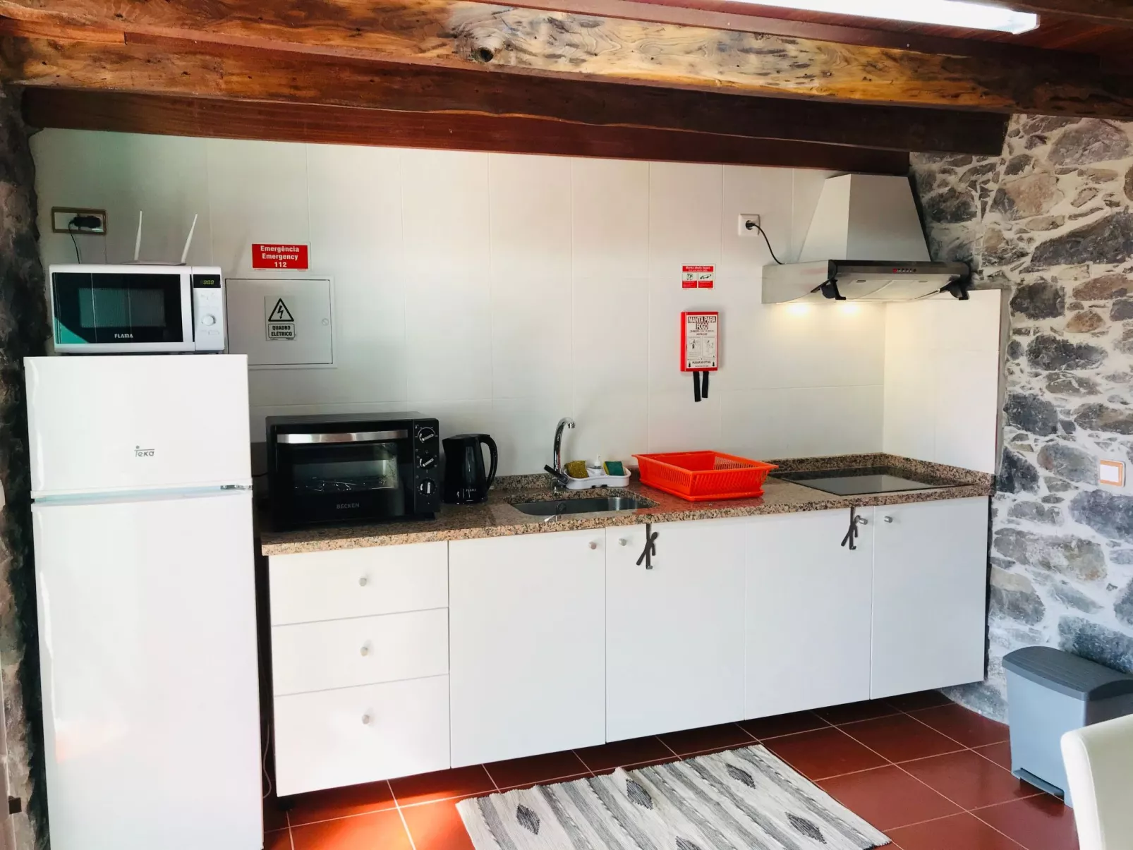 Casa Lugar da Ribeira mit Dachterrasse-Binnen