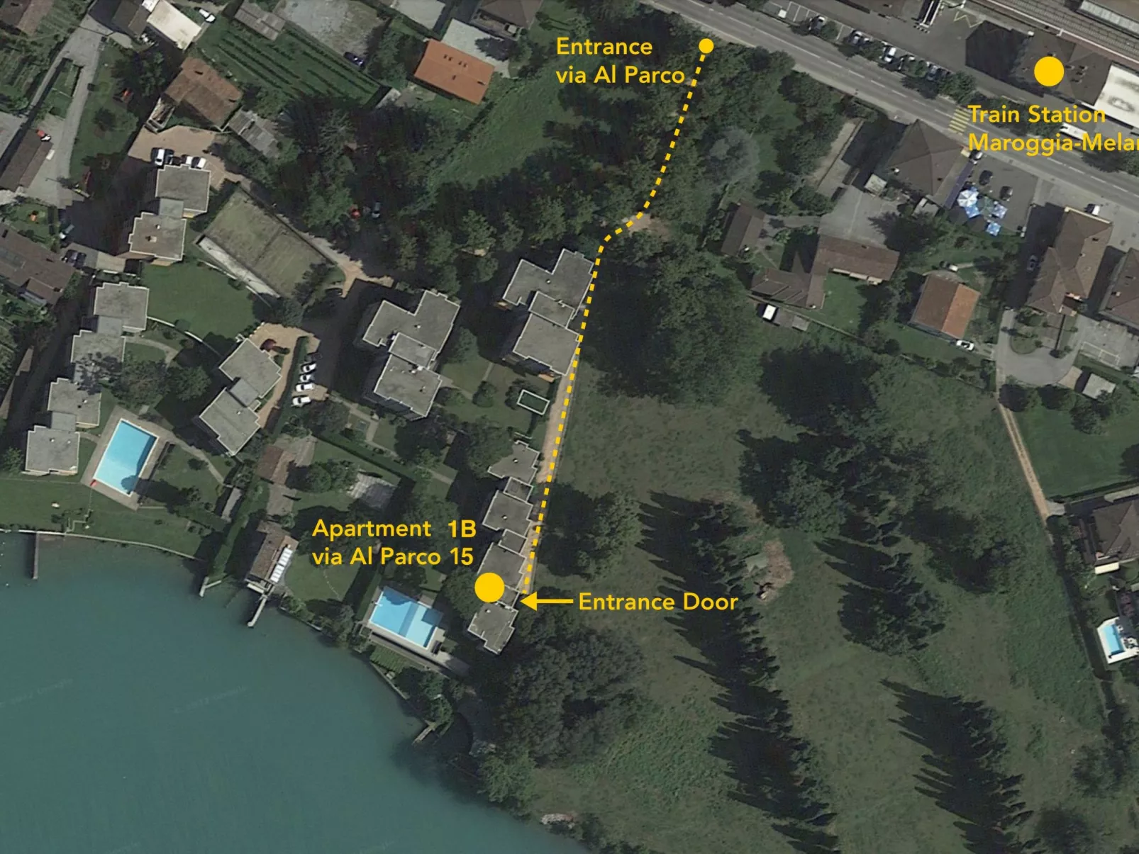 "Lake Escape", mit Pool-Buiten