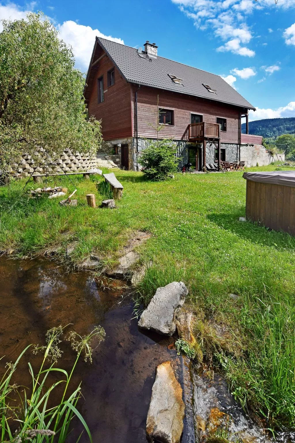 "Gartenwohnung"-Buiten