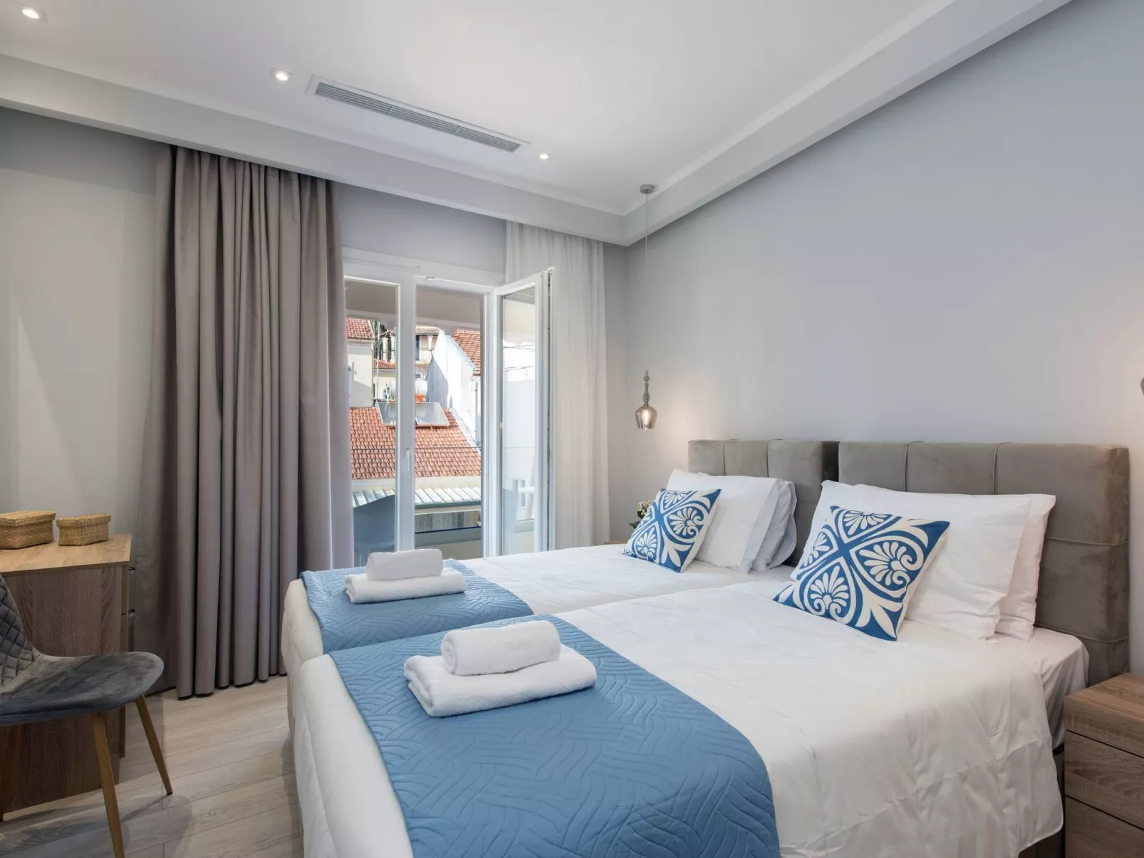 Elegantes Apartment mit zwei Schlafzimmern in Kassiopi-Binnen