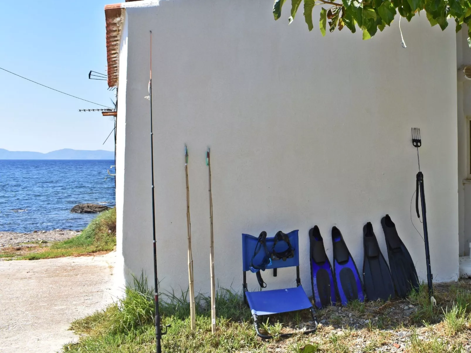 In Kolimvari mit Großer Terrasse-Buiten