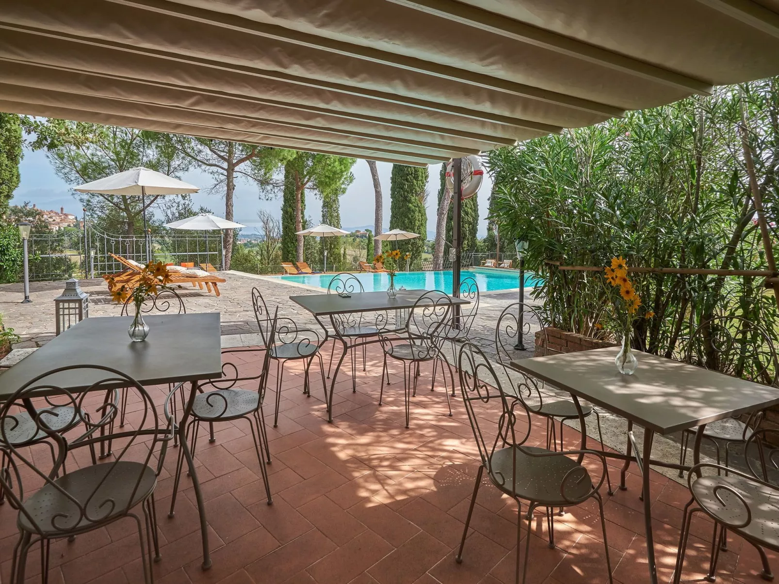 'Verbena' mit Pool-Buiten