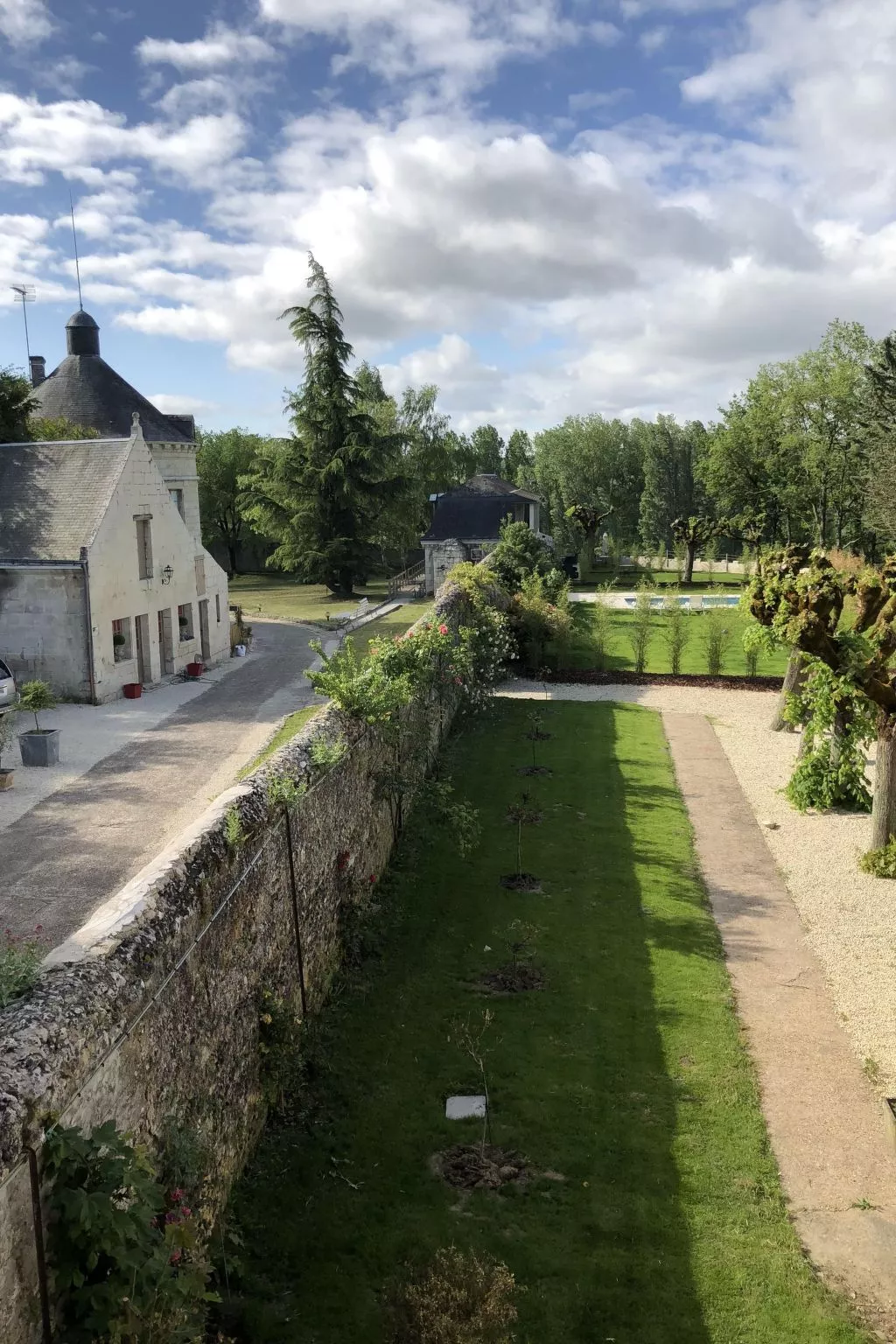 Cottage Garten 70m2 mit Pool in Azay le rideau-Buiten