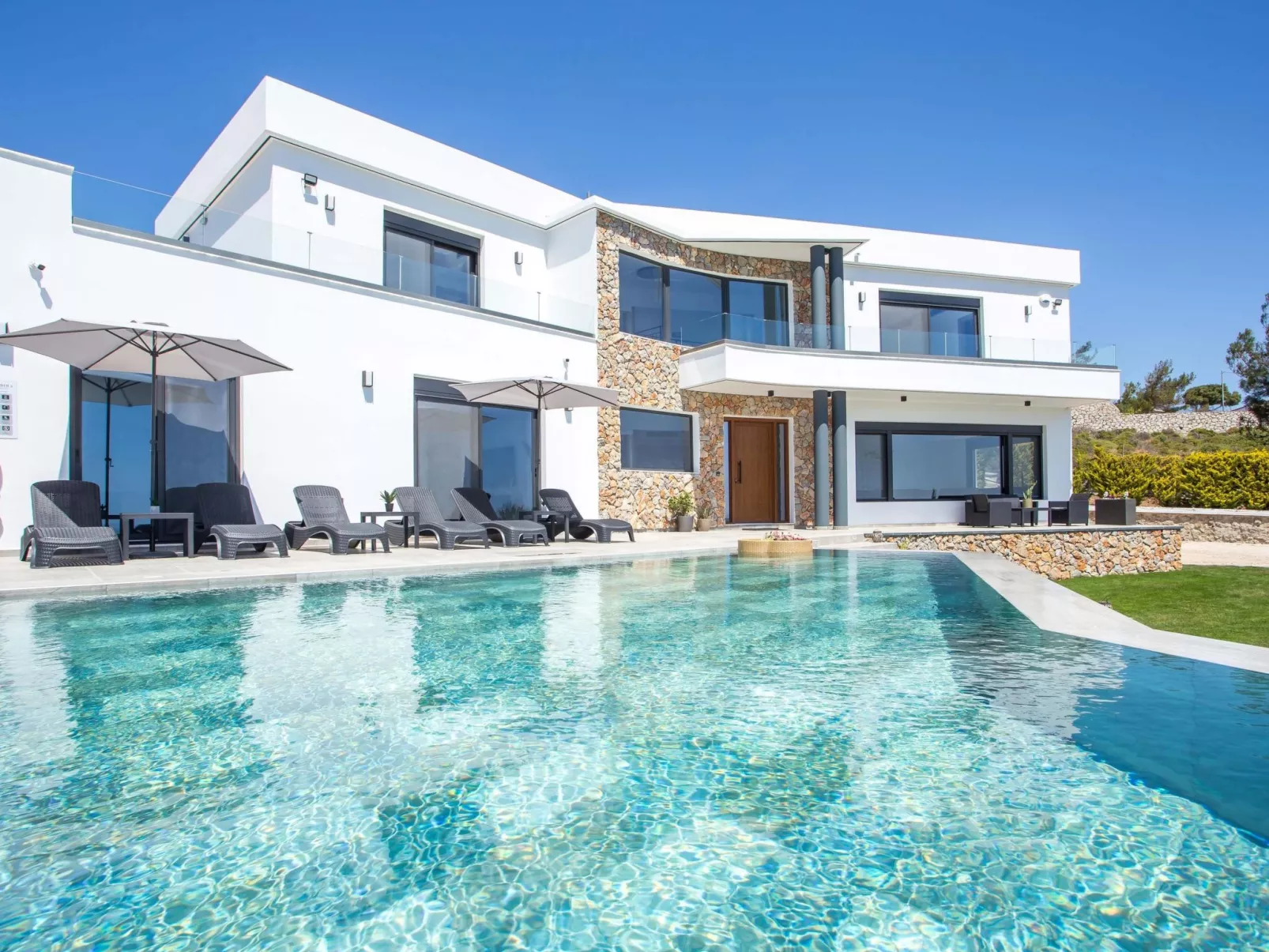 Villa Indira in der Nähe des Dorfes Kallithea-Image-tags.info