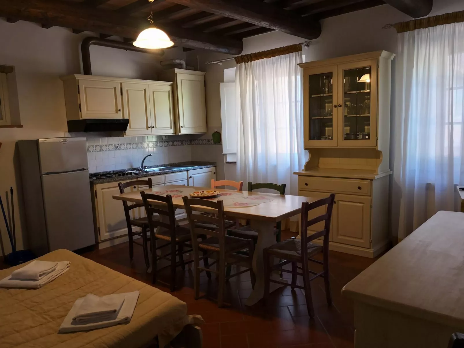 Collelungo' Wohnung mit Gemeinschaftspool-Binnen