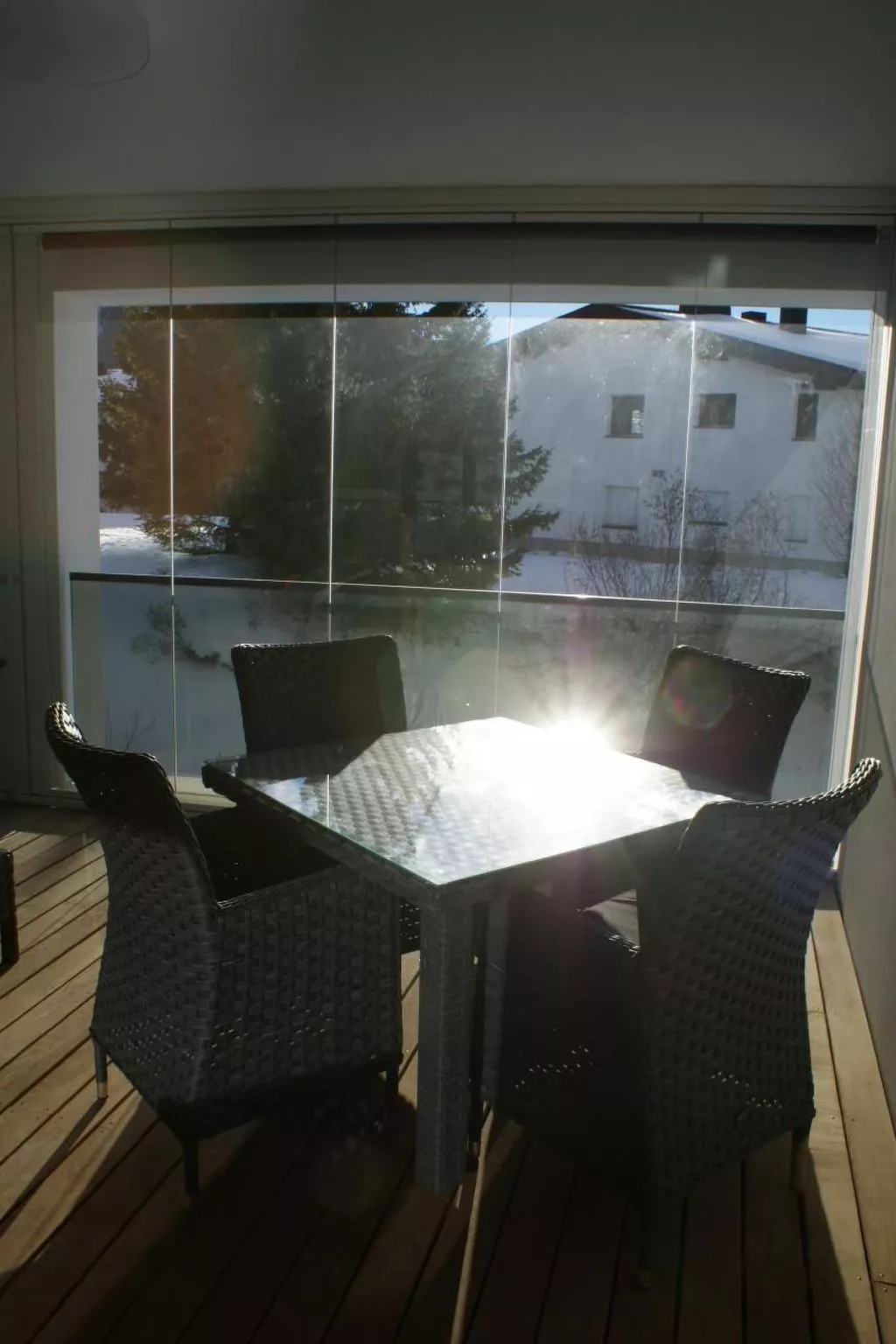 Seepromenade direkt am Davoser See-Buiten