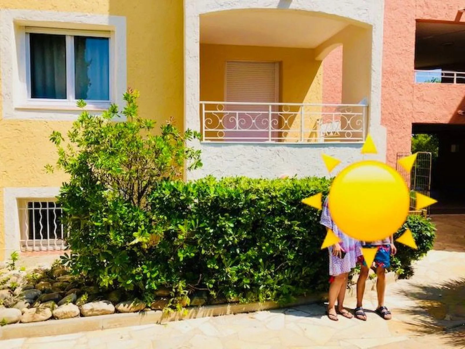Golf de ST Tropez ,Wohnung mit Balkon-Buiten