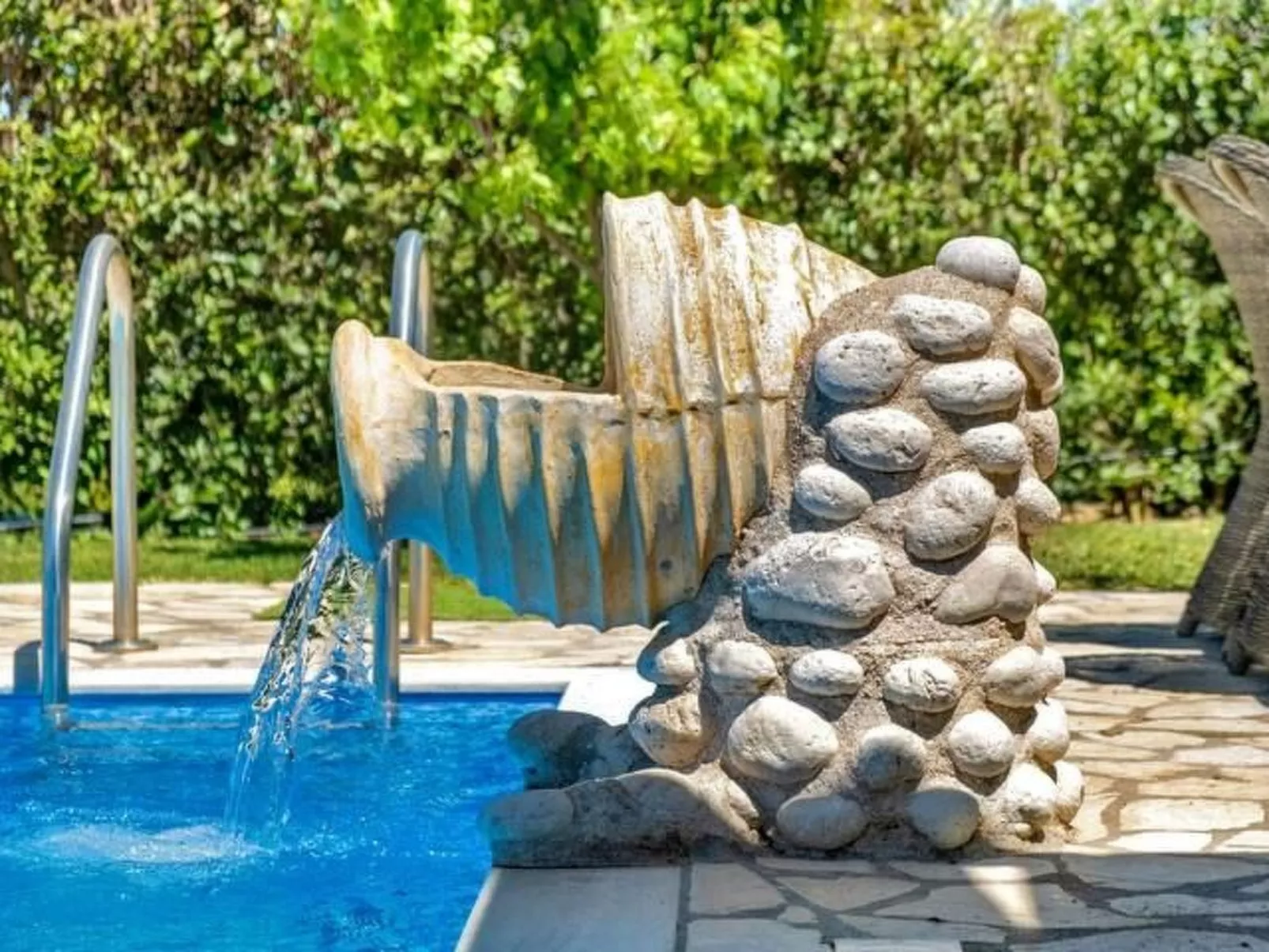 Luxuriöse Steinvilla Emily nahe dem Strand von Mylos-Buiten