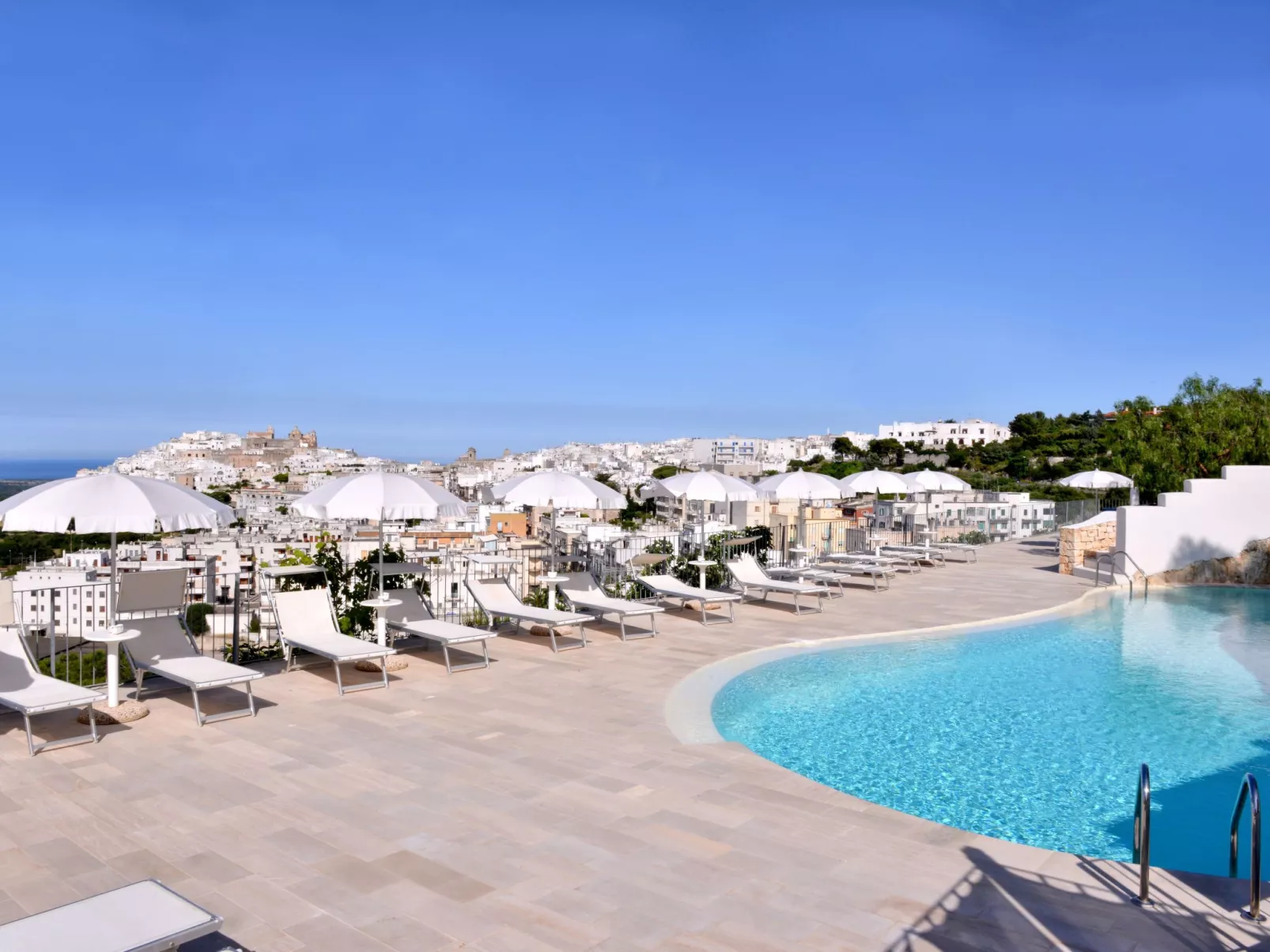 Villa Artemide - piscina panoramica - vista WOW!-Buiten