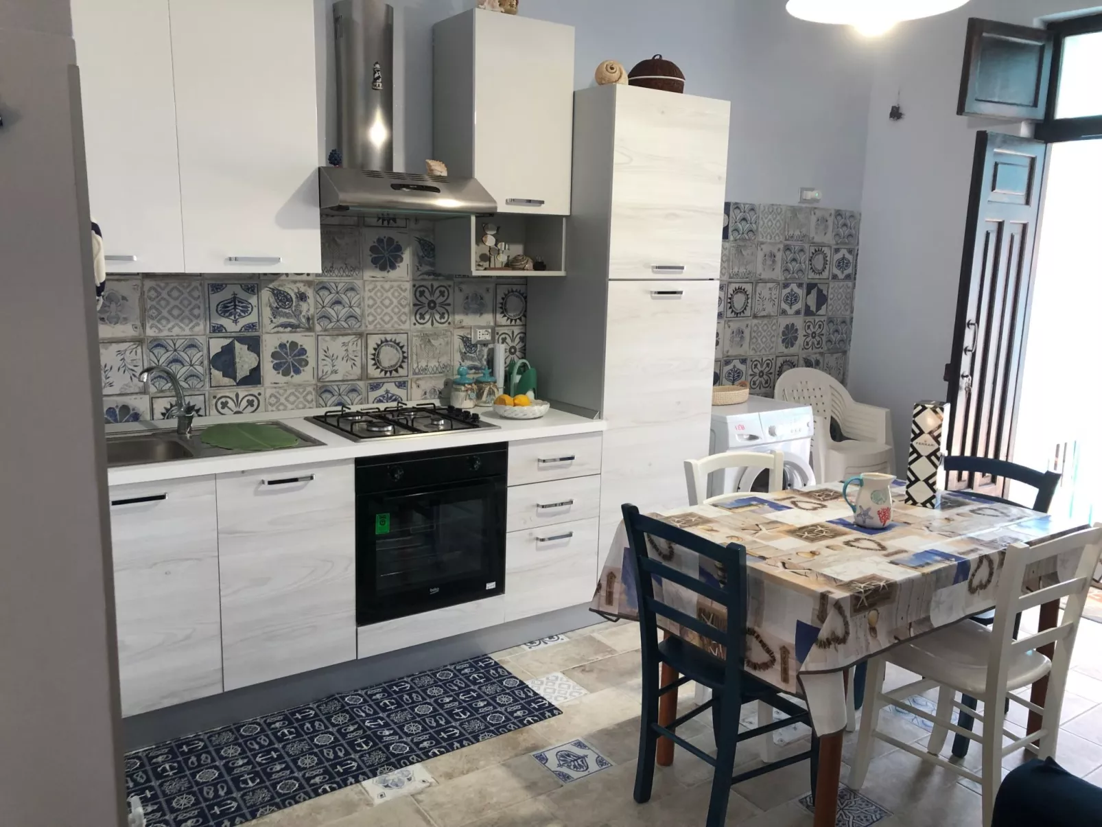 Mit Wasserblick-Binnen