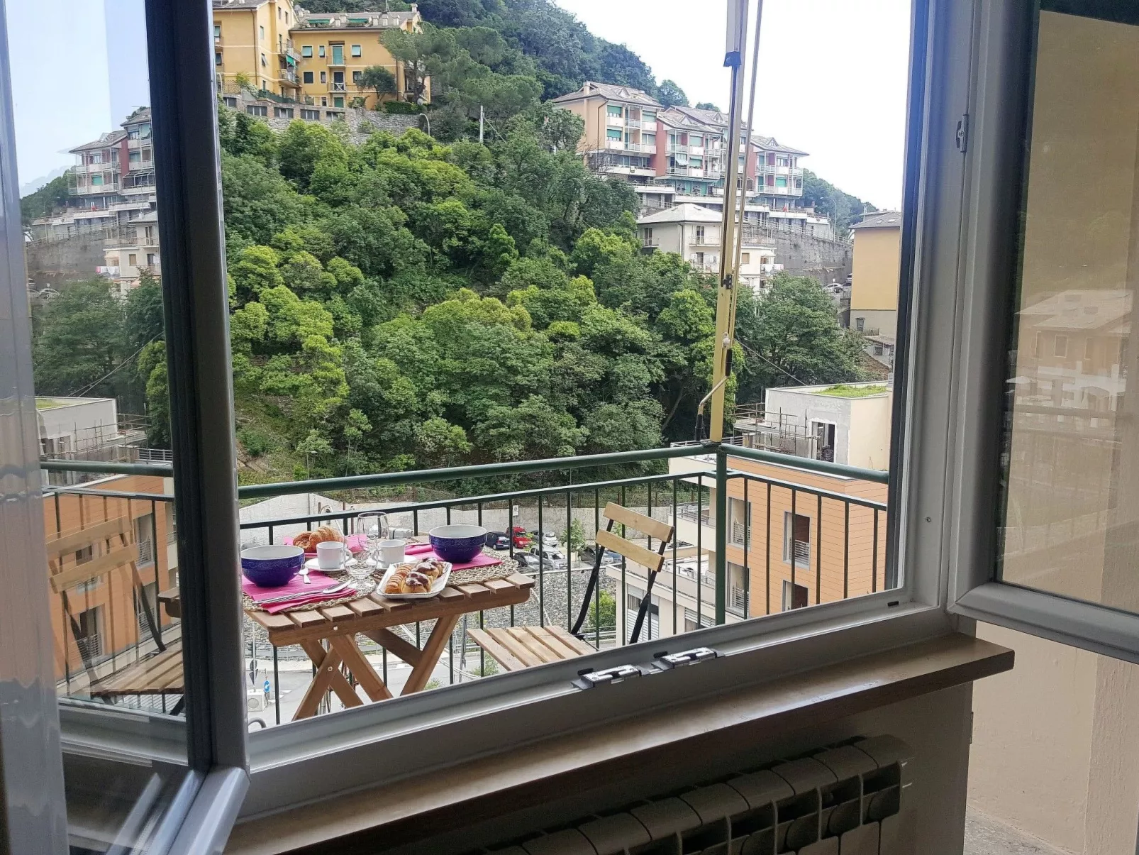 Gemütliche Wohnung in Bogliasco mit Schöner Terrasse und Panoramablick-Binnen