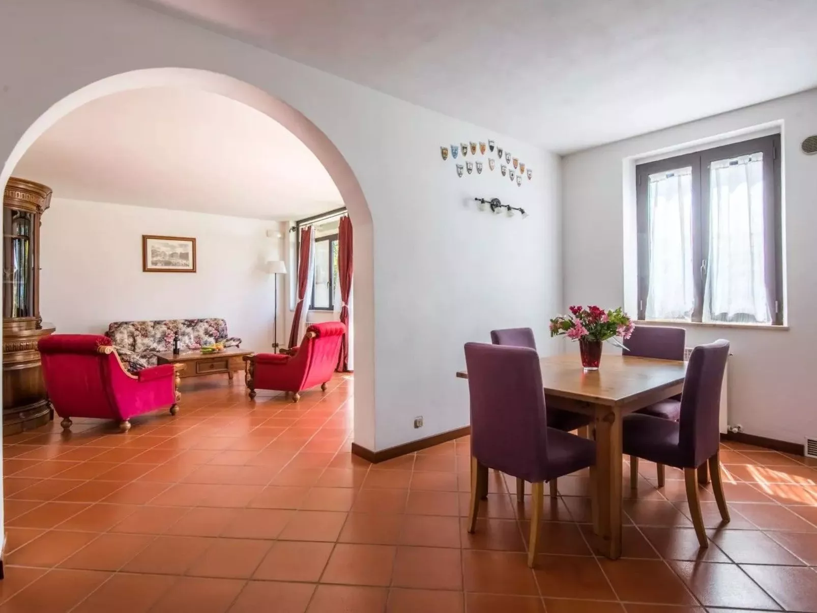 Wohnung mit Garten und oberirdischem Pool-Binnen