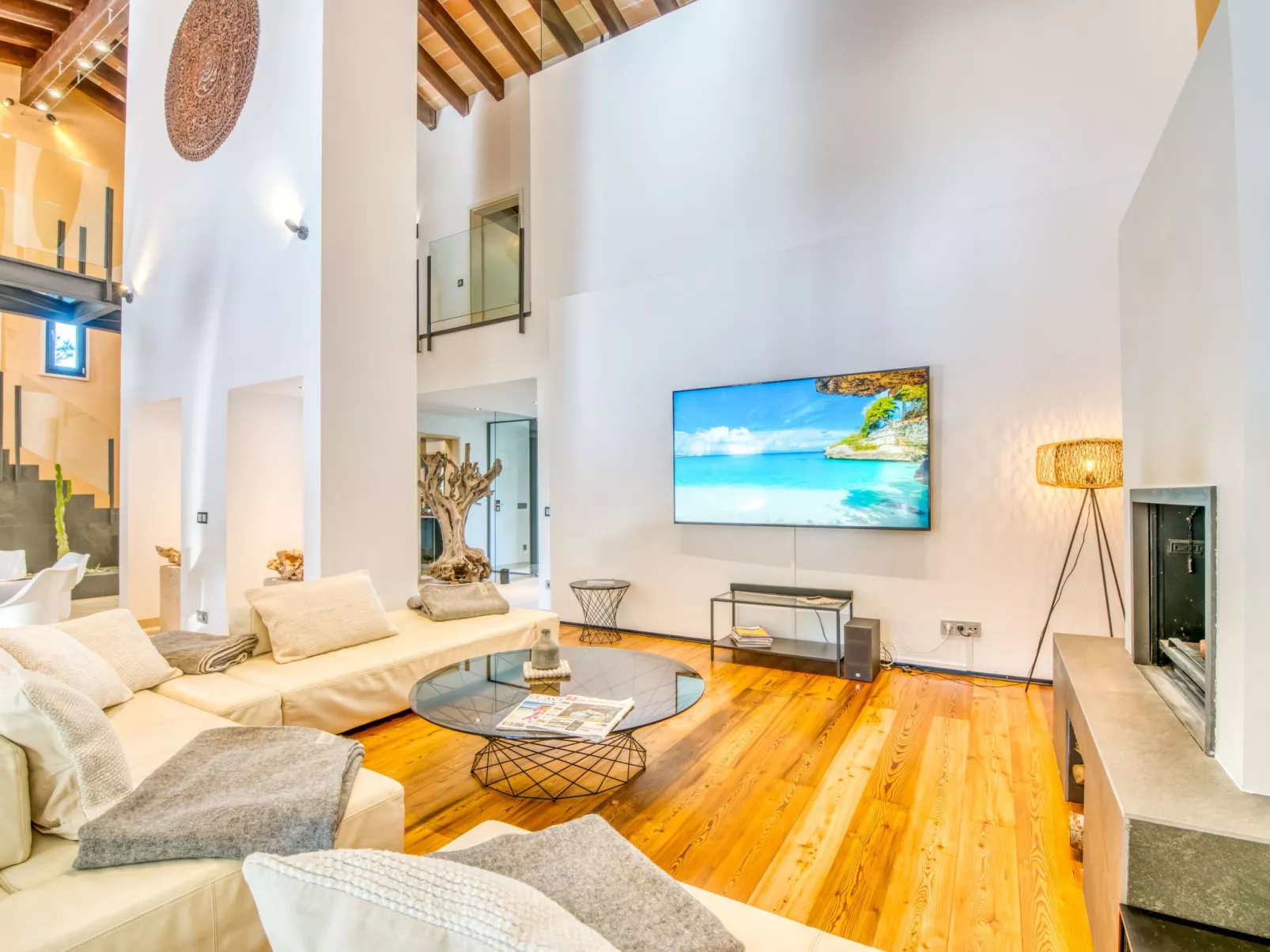 Nettes Ferienhaus in Felanitx mit Offenem Kamin-Buiten