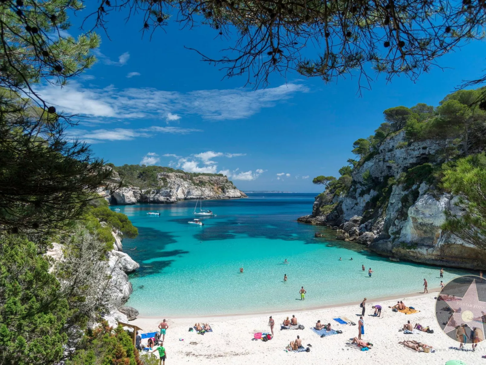 Villa Margarita in Son Bou mit Pool und Meerblick-Buiten