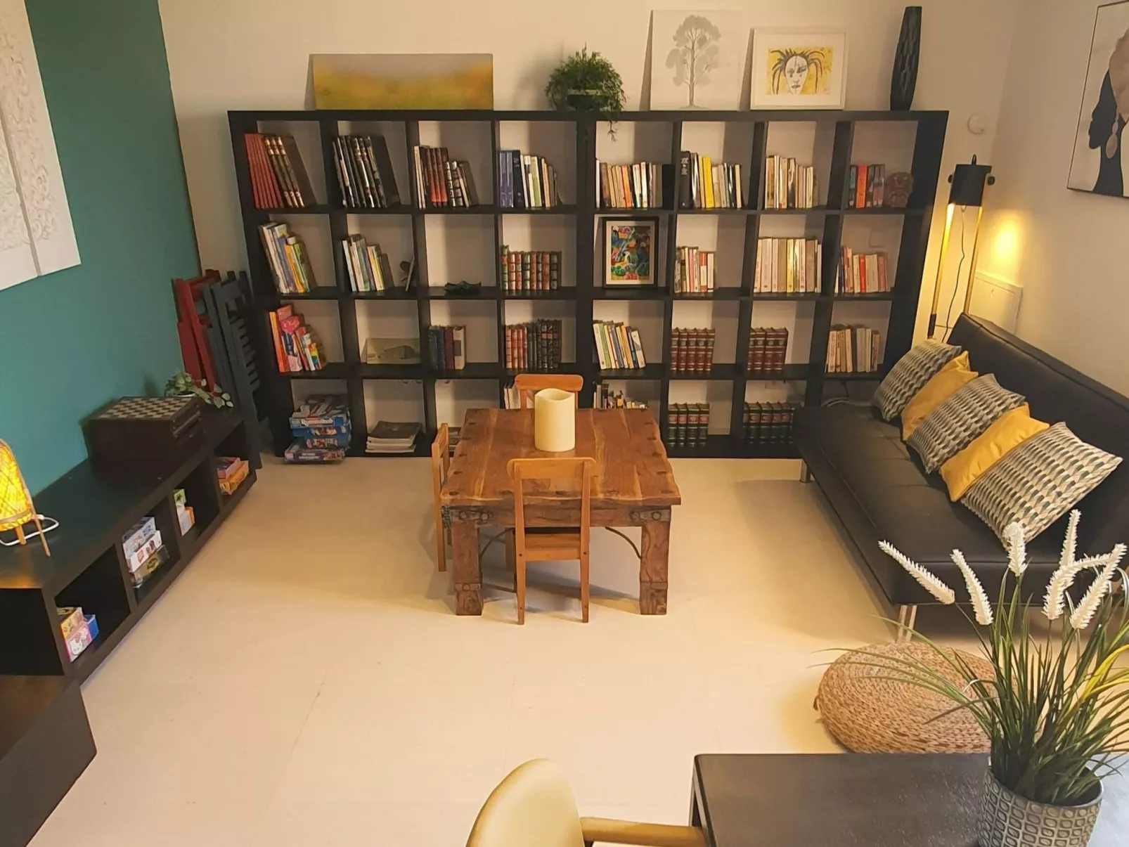 Sohn Fred, Campos-Binnen