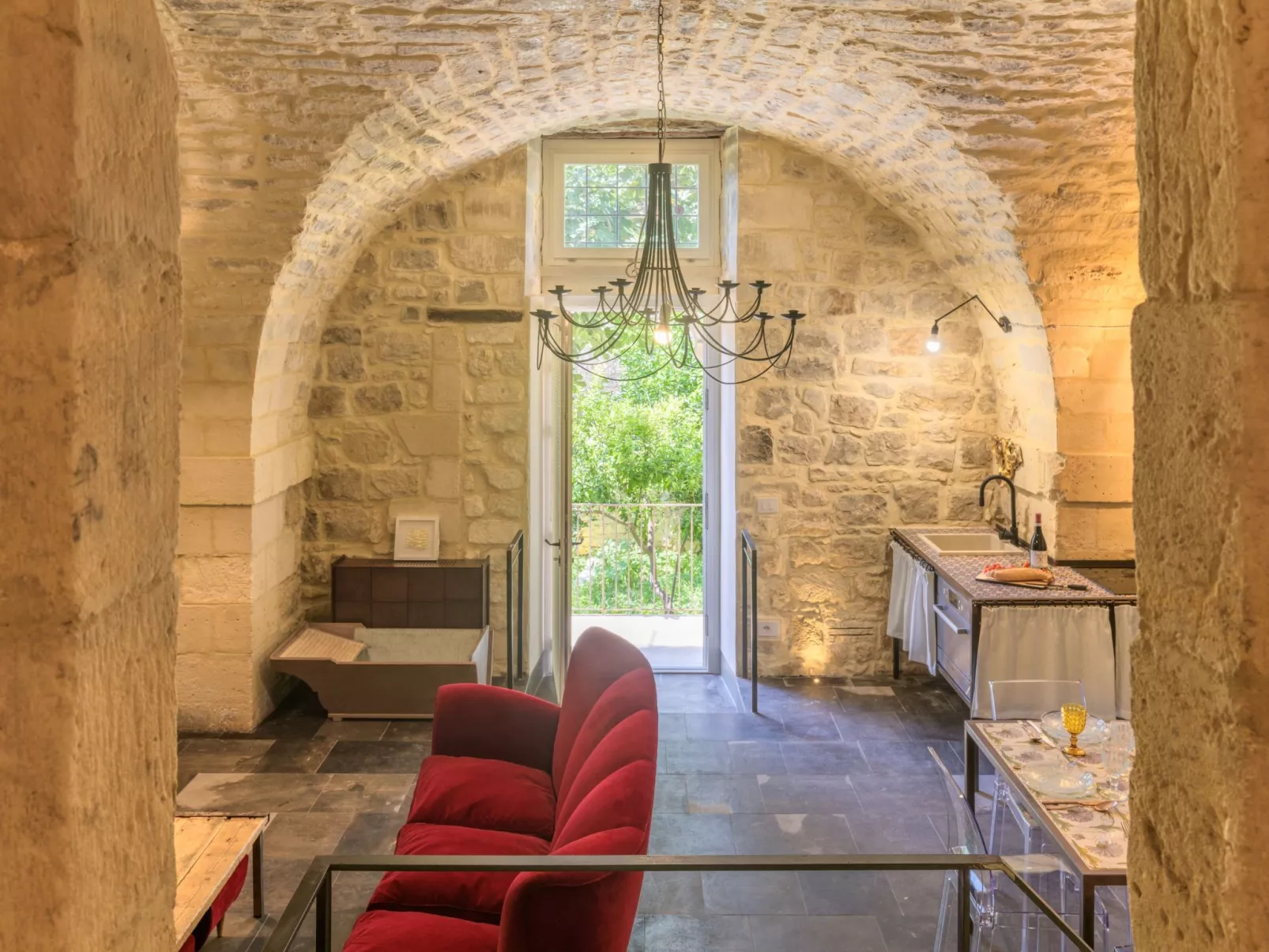 Wohnung 'Casa del Pozzo' mit Terrasse-Binnen