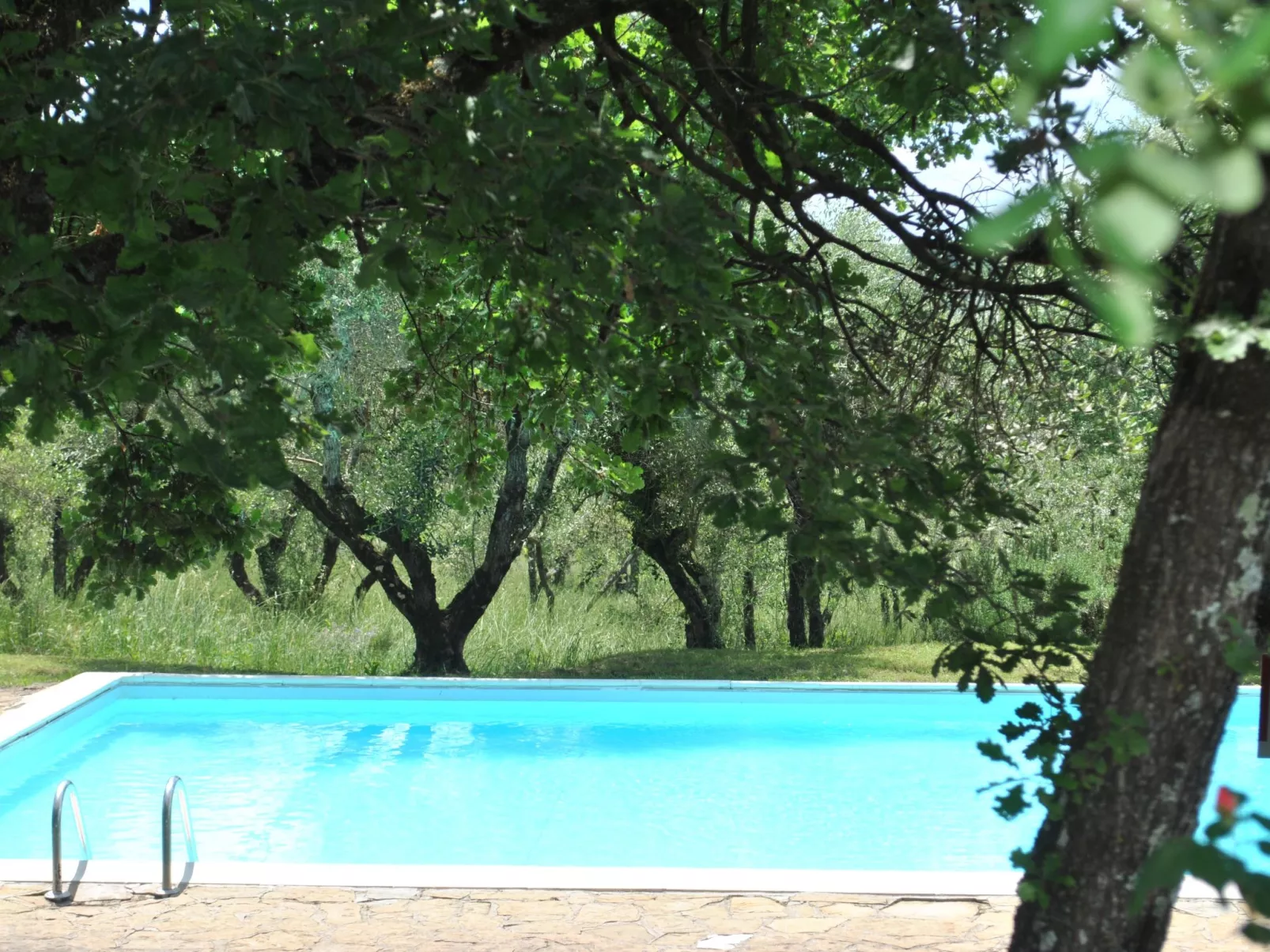 Urlaub flach weiß - Buiten