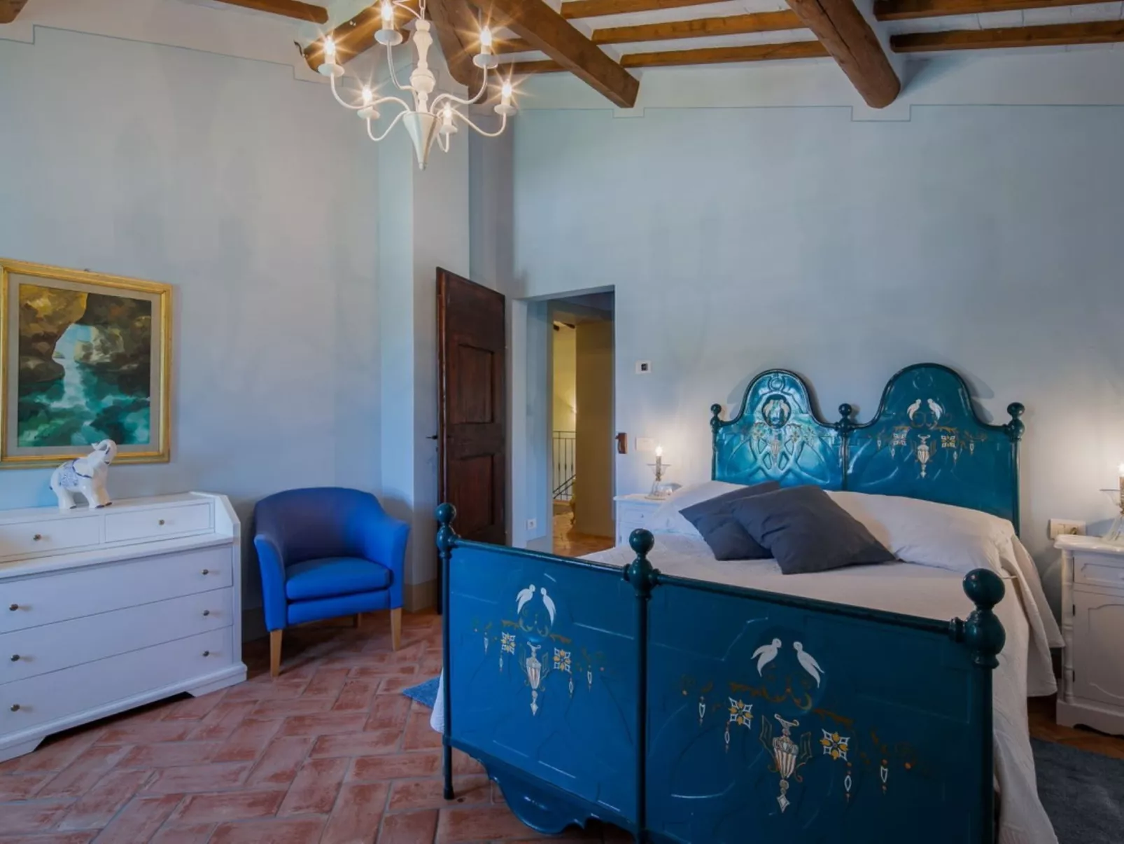 Elegante Villa mit privatem Pool in der Nähe von Cortona-Binnen