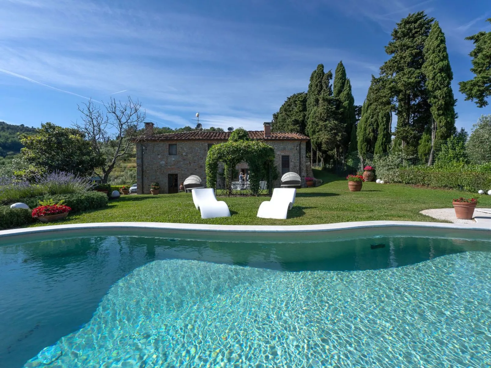 Für 10 Personen in Montecatini Tere, Toskana (Provinz Pistoia)-Buiten