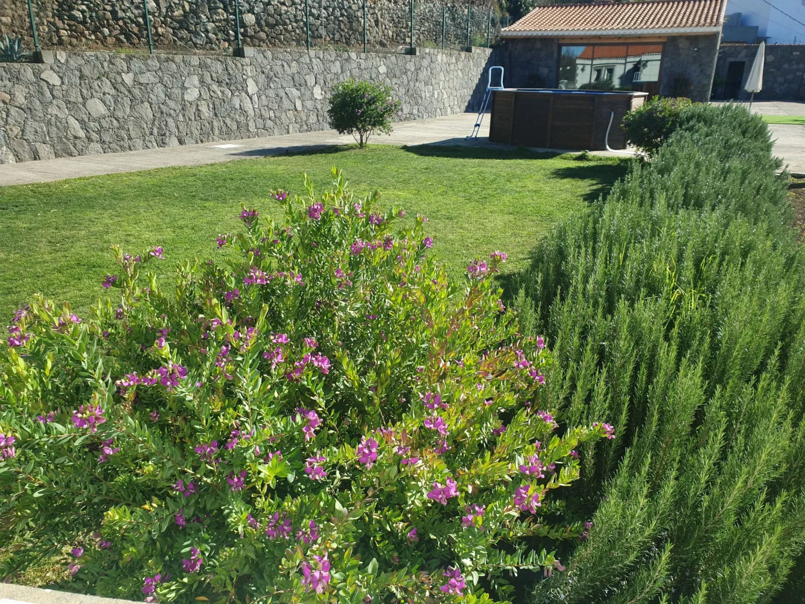 Villa Lucas mit Gartenterrasse und Schwimmbad-Buiten