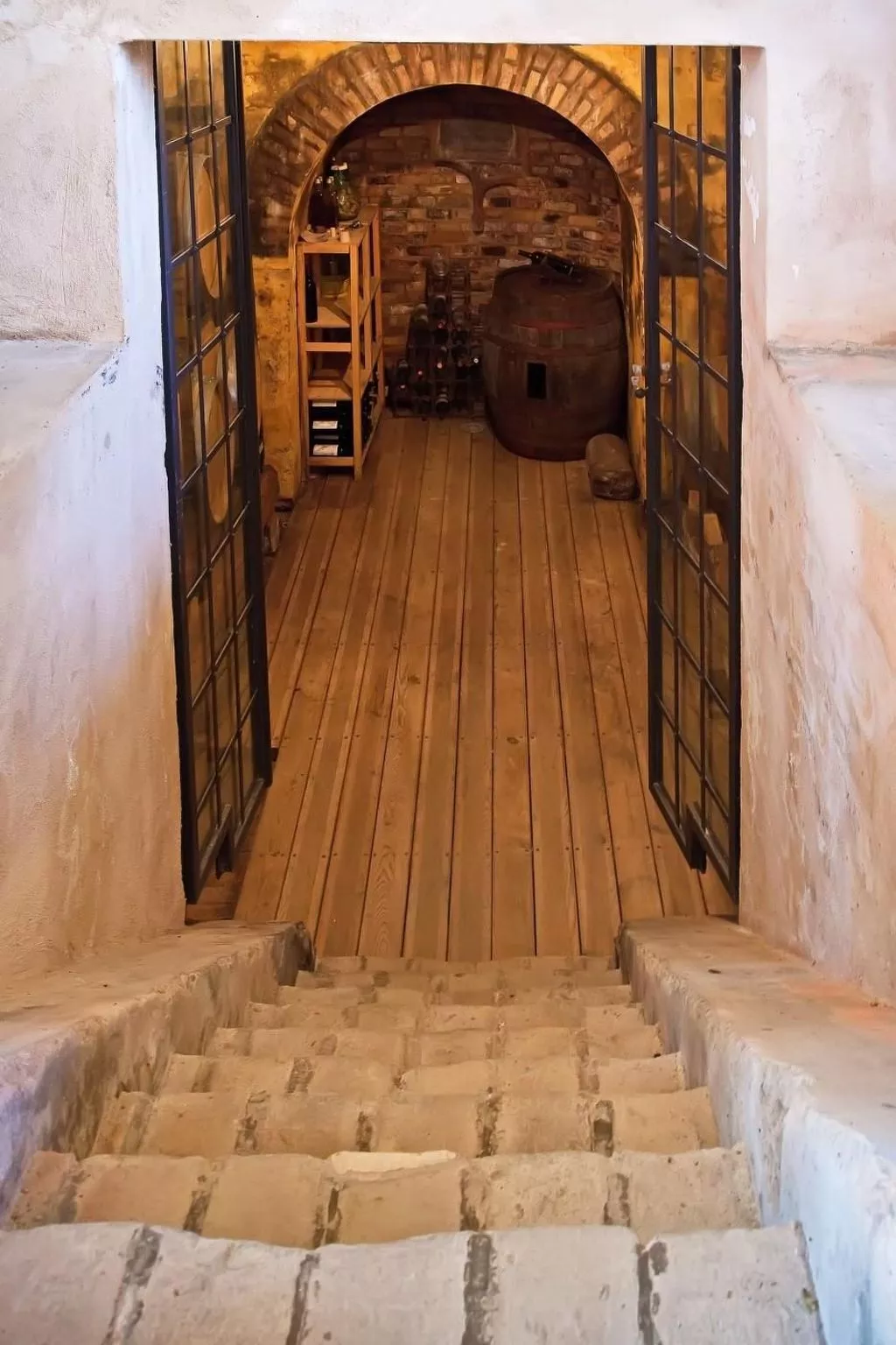 Blaue Wohnung-Binnen