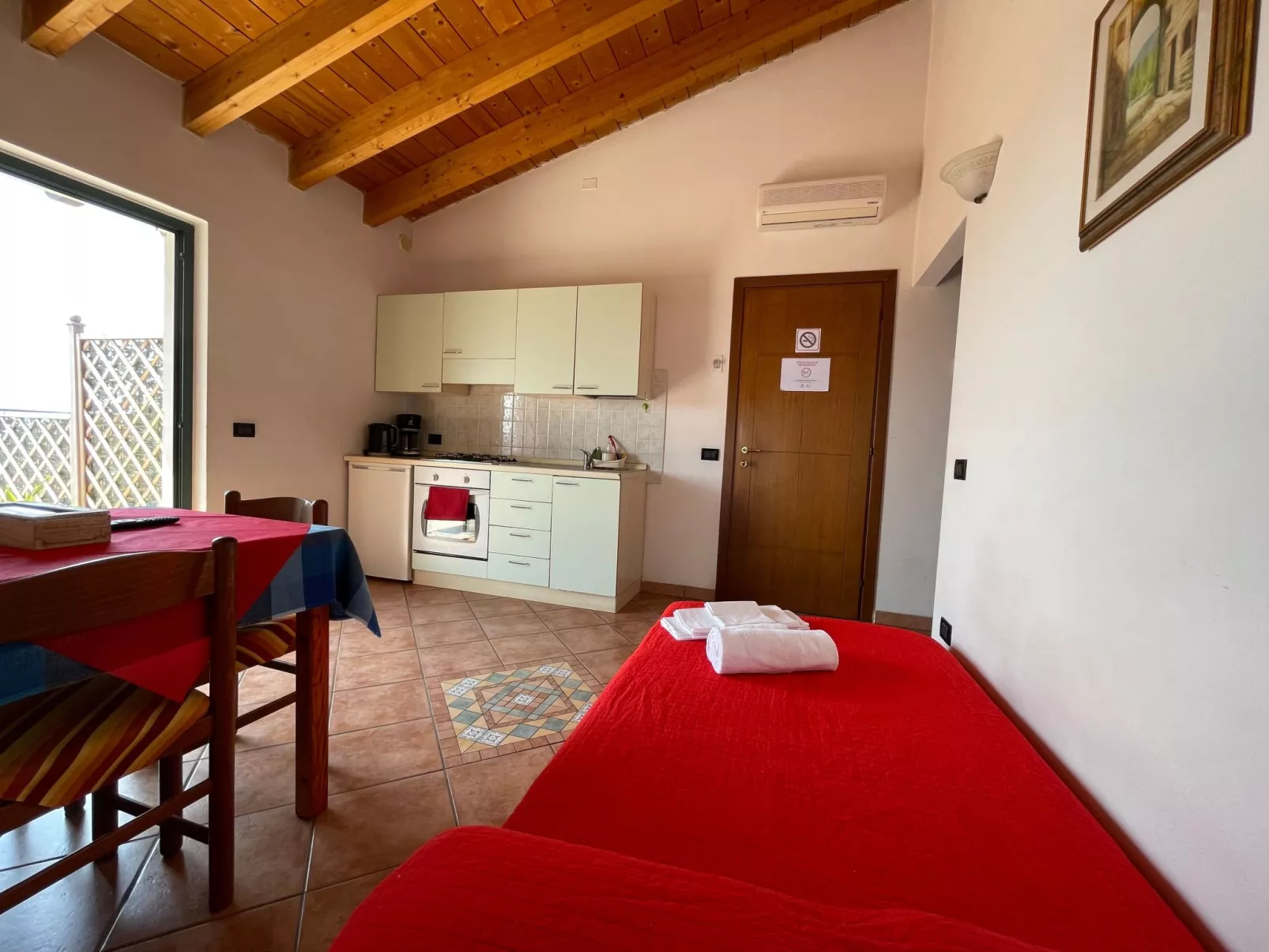 Wohnung in Solarolo mit privatem Parkplatz-Binnen